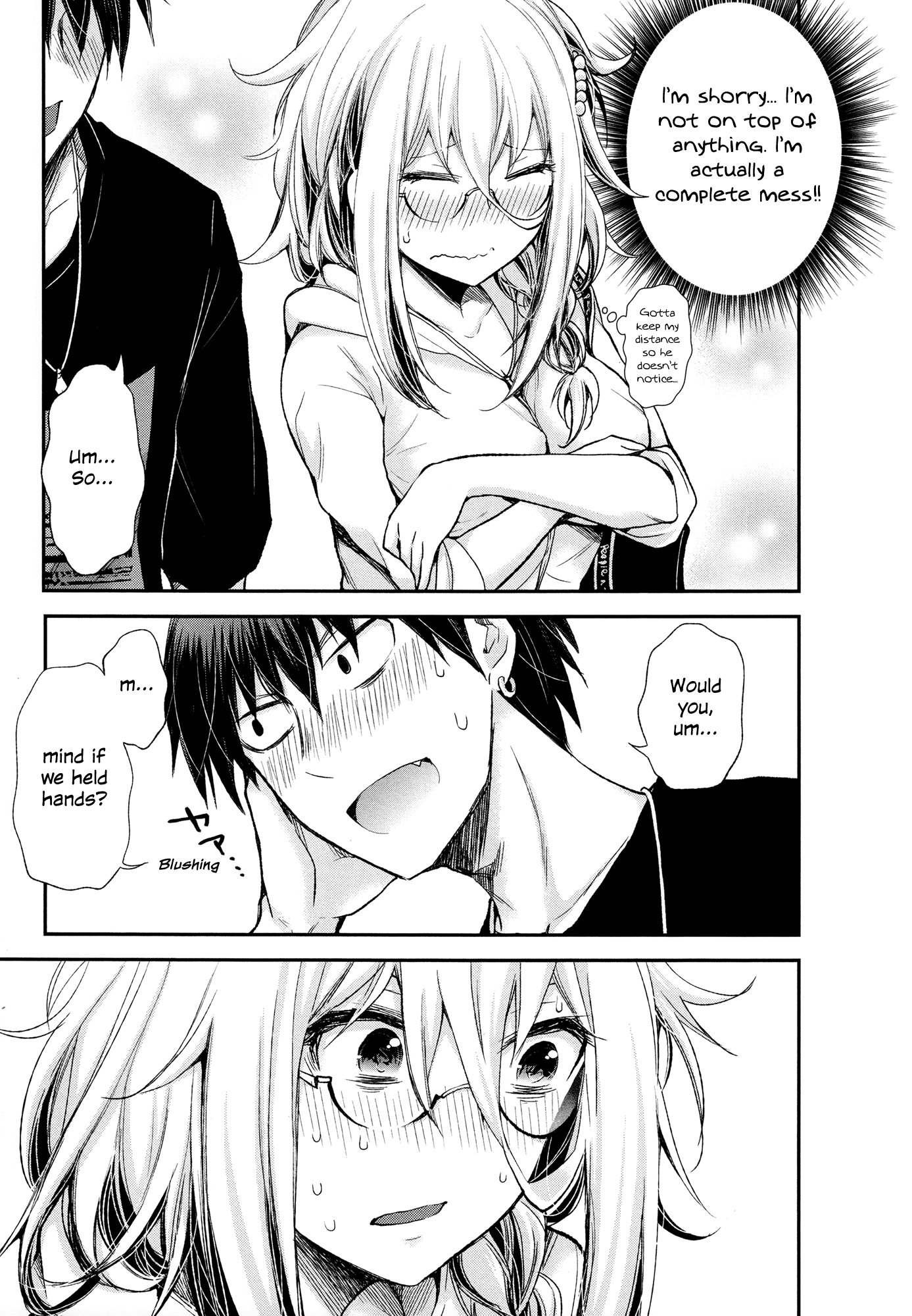 Shingeki no Eroko-san Chapter 7 page 7 - Chapter 7: Perversion 7 – I accidentally showed my angel something obscene, but he actually just told me he likes me so I died