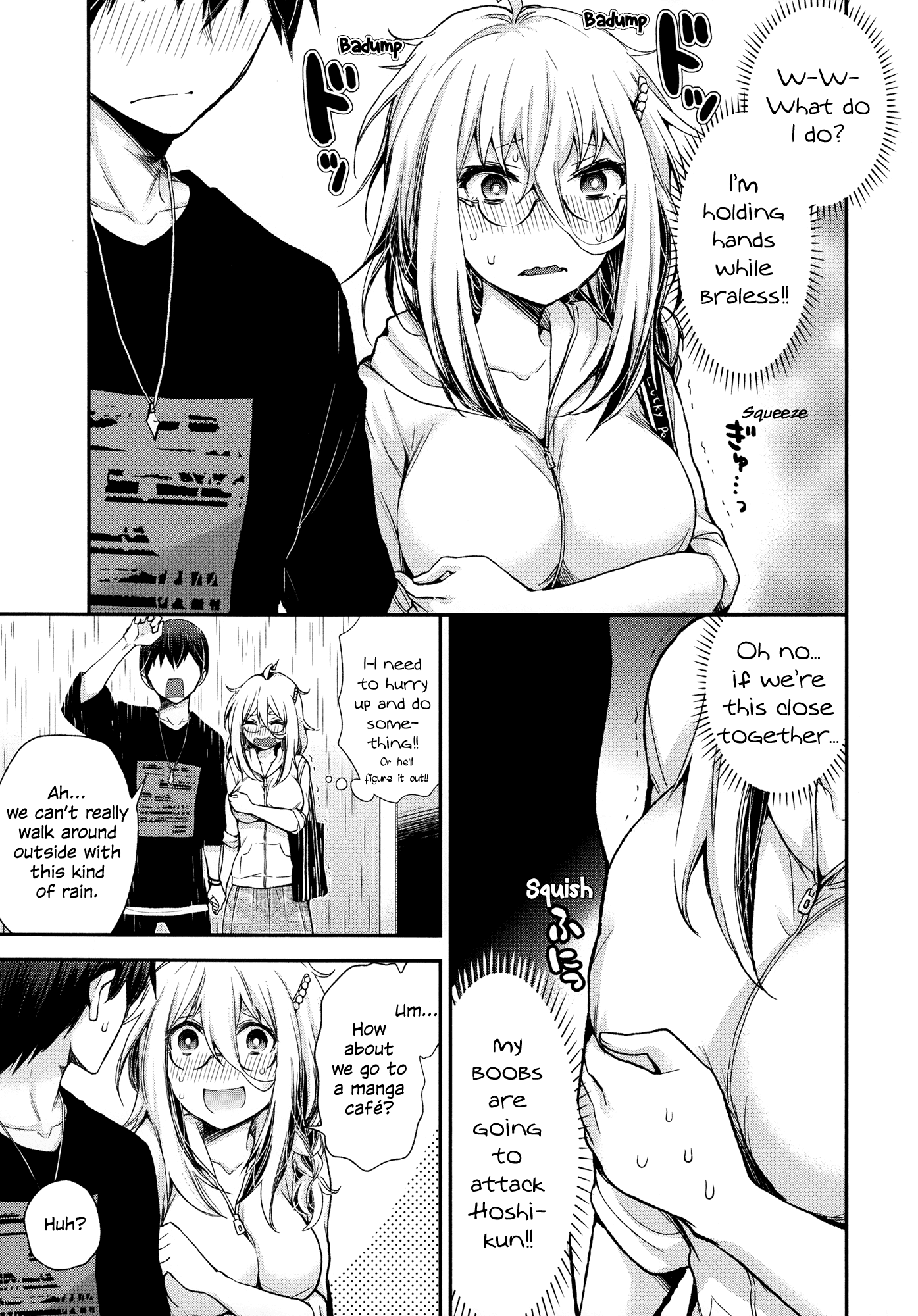 Shingeki no Eroko-san Chapter 7 page 9 - Chapter 7: Perversion 7 – I accidentally showed my angel something obscene, but he actually just told me he likes me so I died