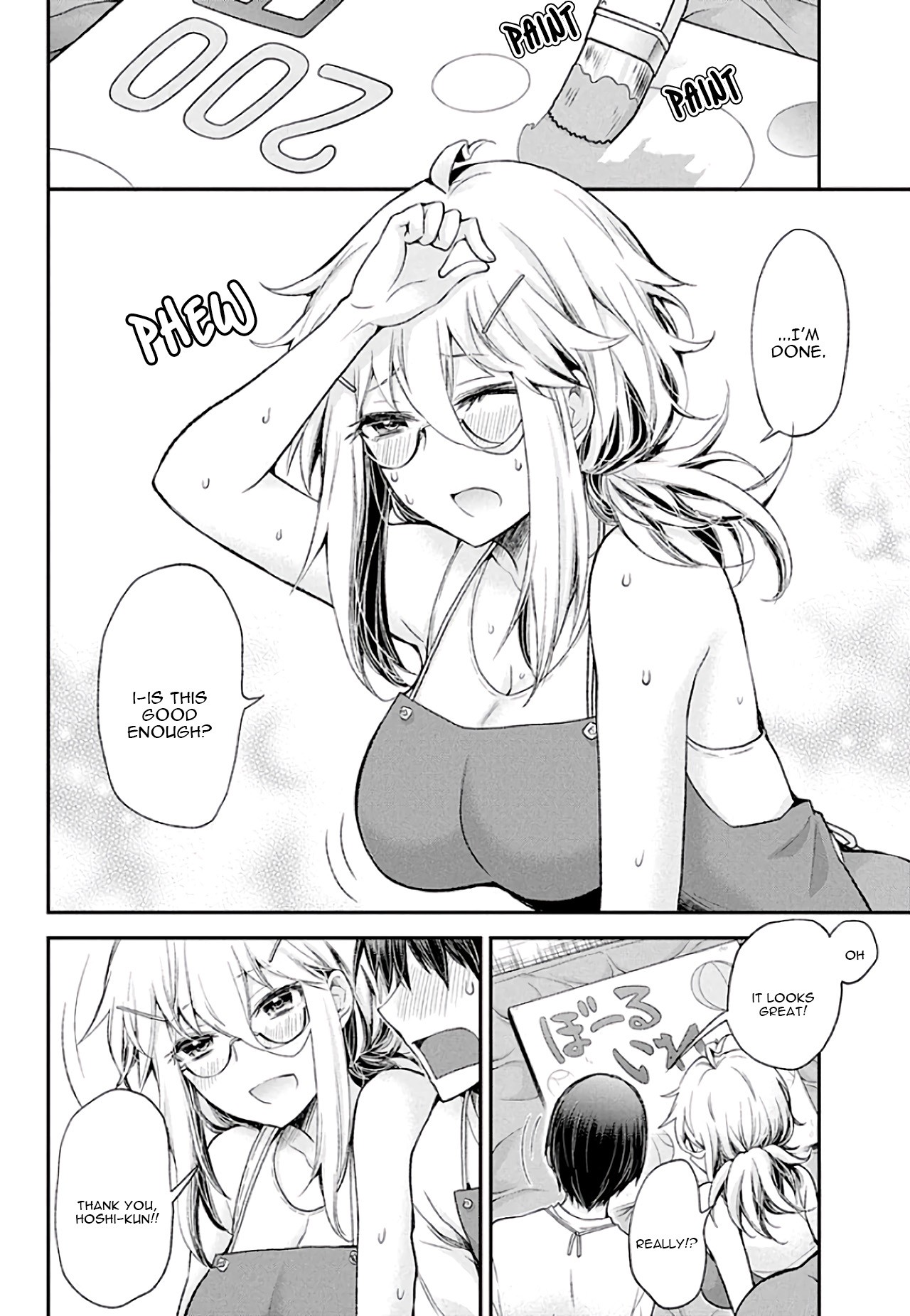 Shingeki no Eroko-san Chapter 8 page 13 - Chapter 8: Suddenly showing me his crotch... Is he gonna propose to me?