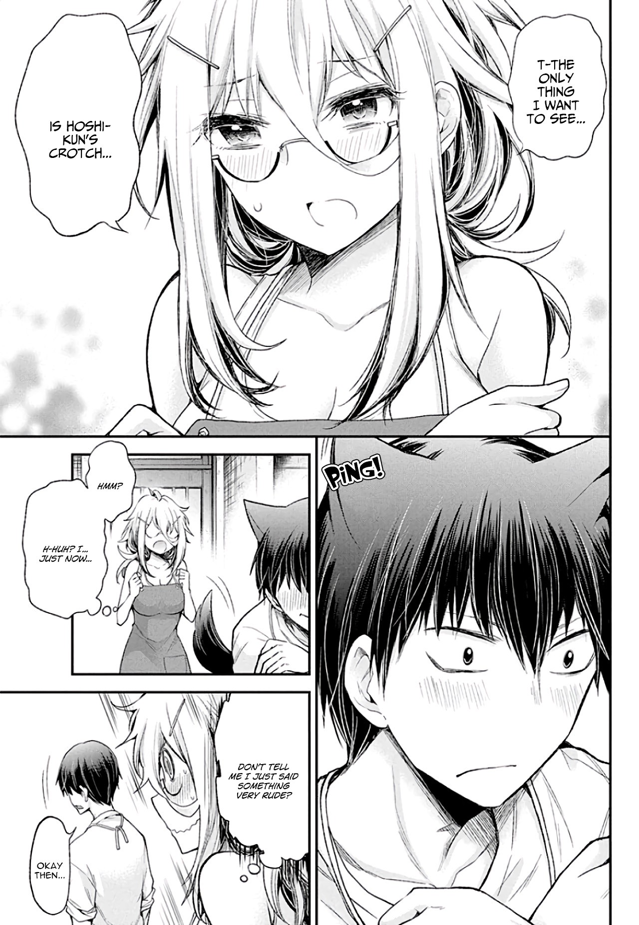 Shingeki no Eroko-san Chapter 8 page 18 - Chapter 8: Suddenly showing me his crotch... Is he gonna propose to me?