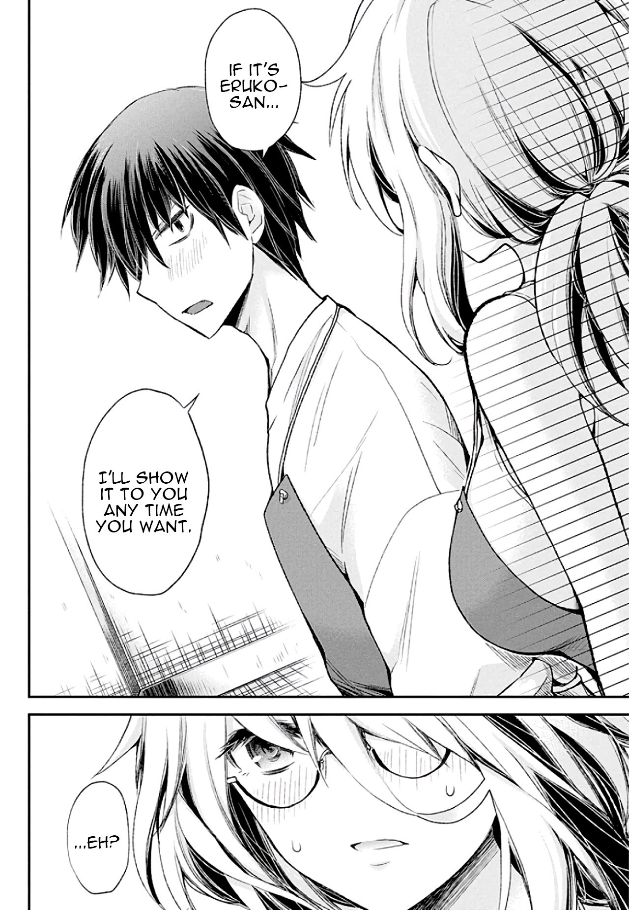 Shingeki no Eroko-san Chapter 8 page 19 - Chapter 8: Suddenly showing me his crotch... Is he gonna propose to me?