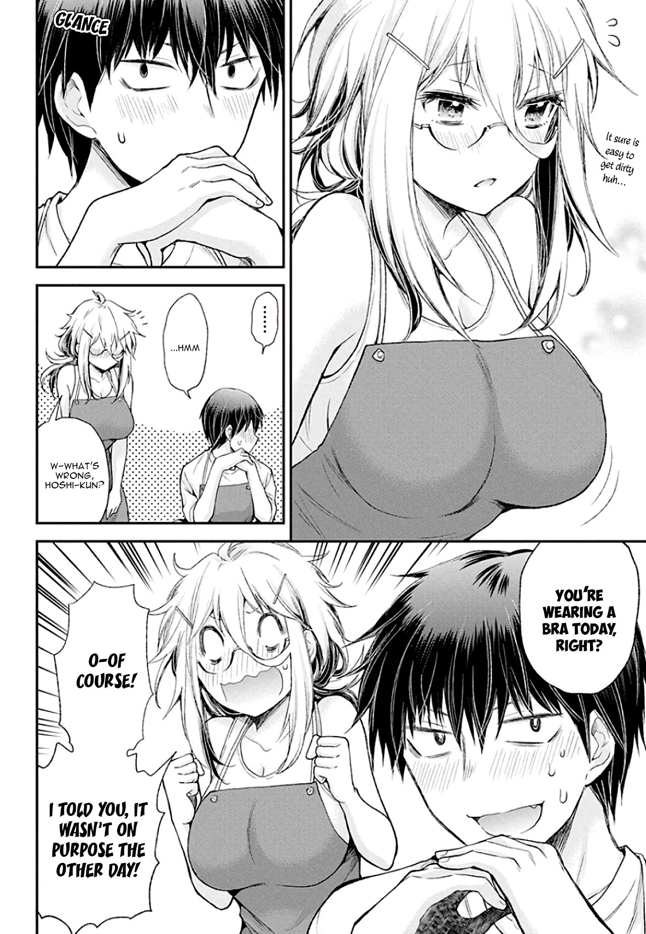 Shingeki no Eroko-san Chapter 8 page 9 - Chapter 8: Suddenly showing me his crotch... Is he gonna propose to me?
