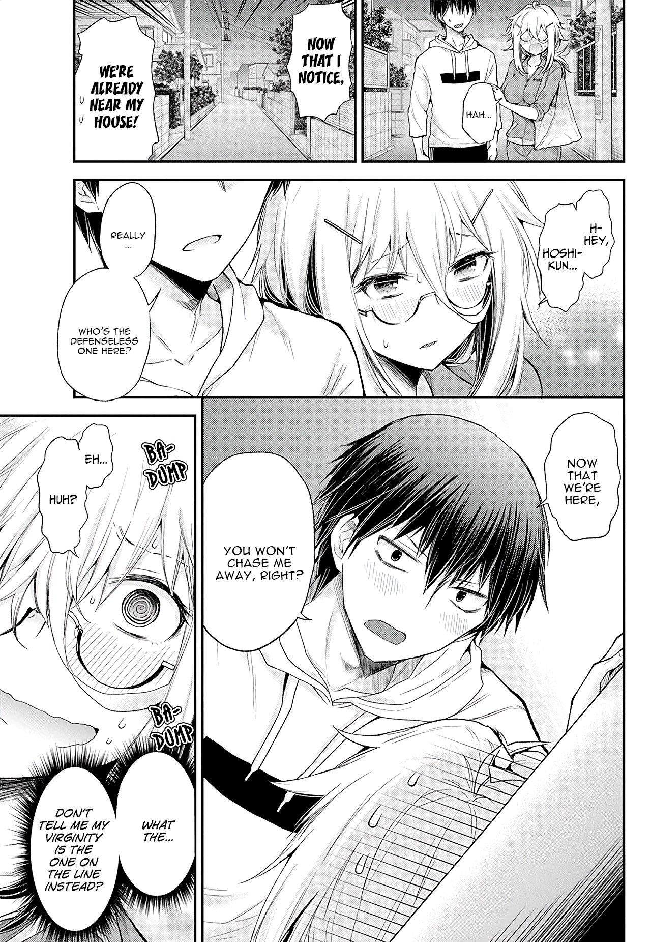 Shingeki no Eroko-san Chapter 9 page 6 - Chapter 9: A high school boy wants to go to my house - I've never been this nervous!