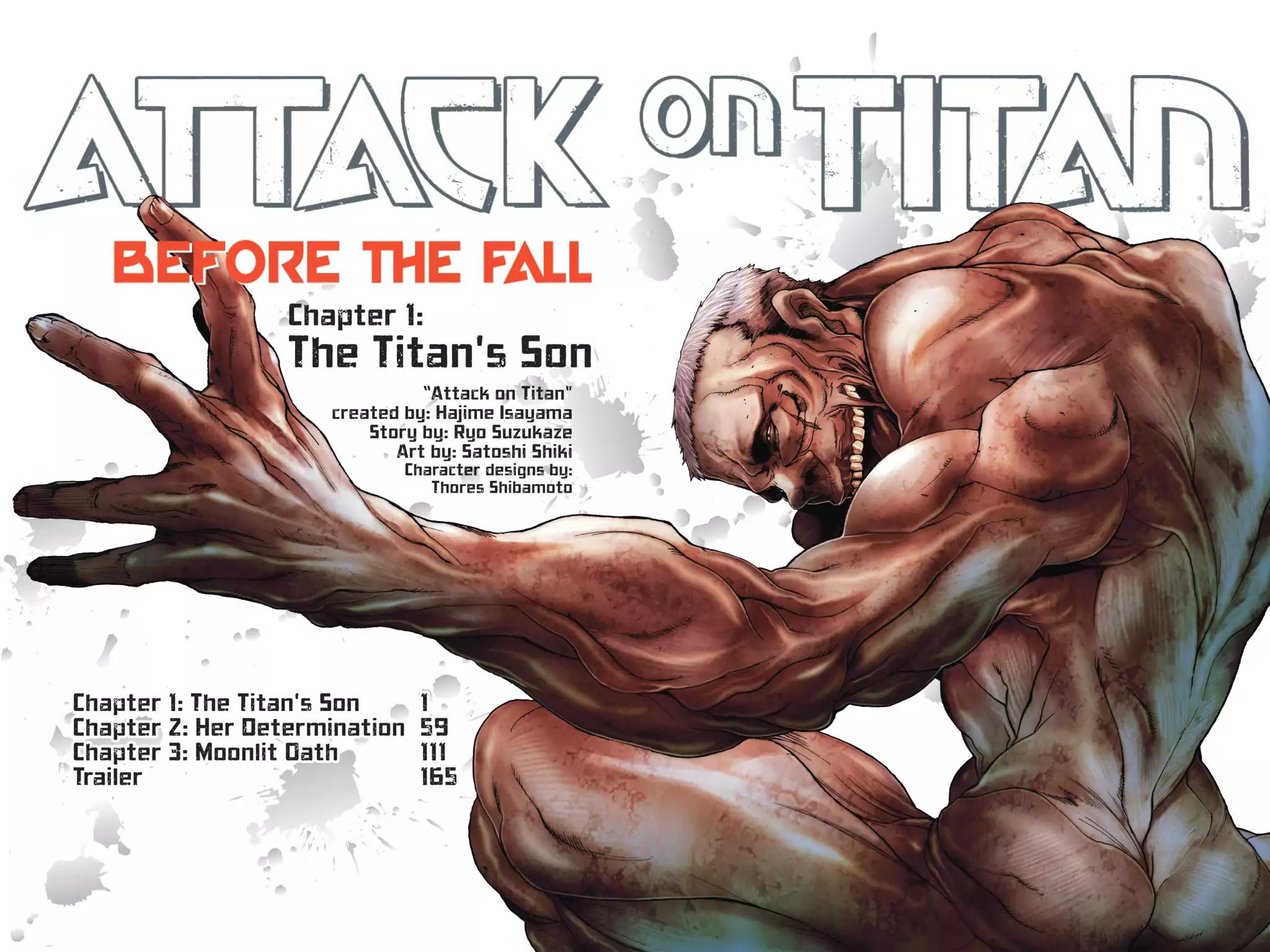 Shingeki no Kyojin - Before the Fall Chapter 1 page 3 - Chapter 1: The Titan's Son