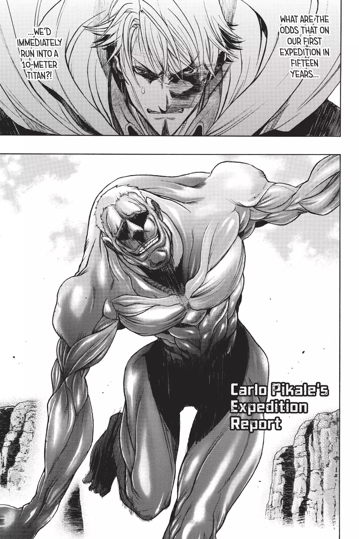 Shingeki no Kyojin - Before the Fall Chapter 10.5 page 2 - Chapter 10.5 : Carlo Piquer's Report