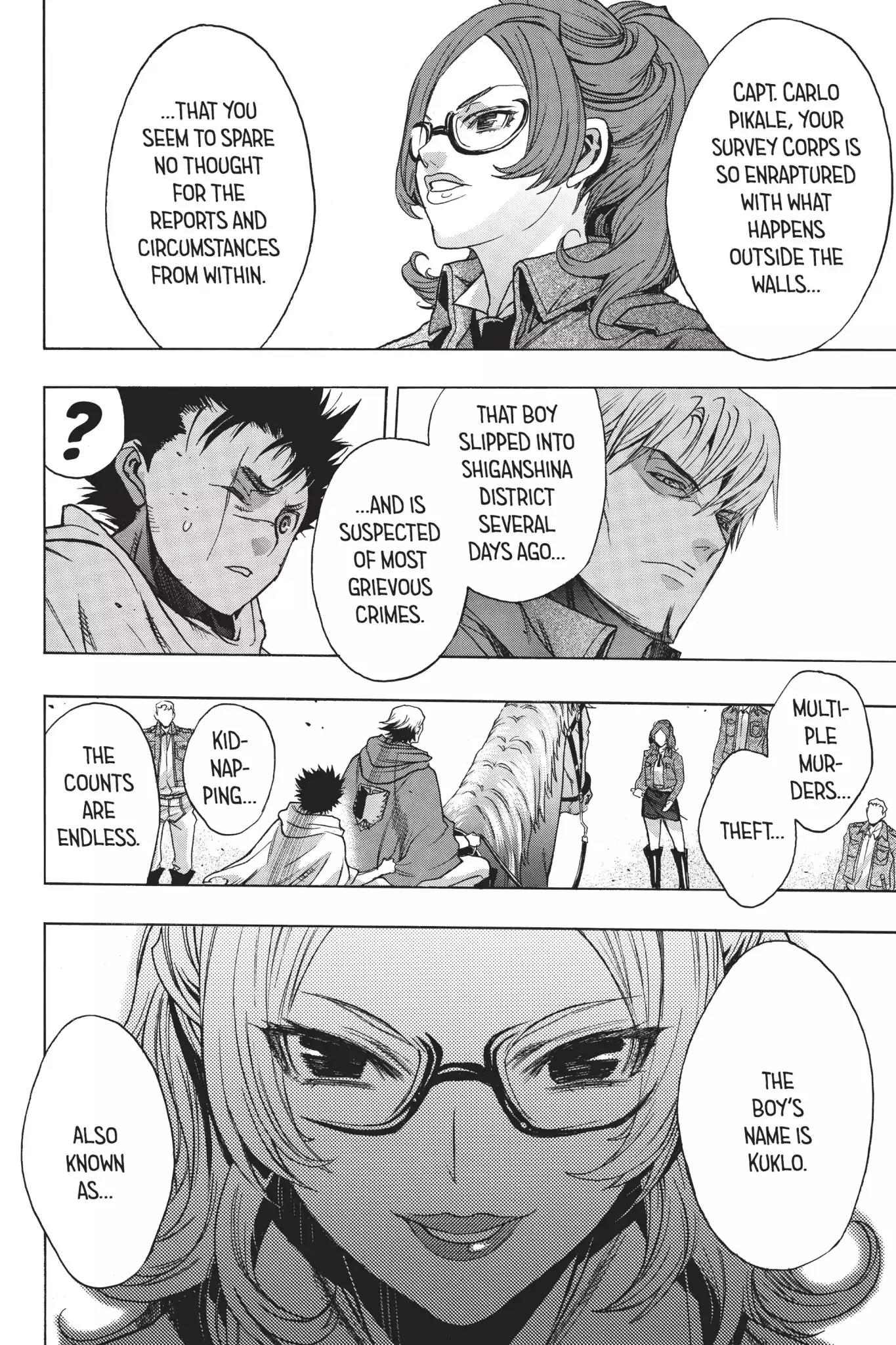 Shingeki no Kyojin - Before the Fall Chapter 10 page 23 - Chapter 10: The Unicorn's Plight