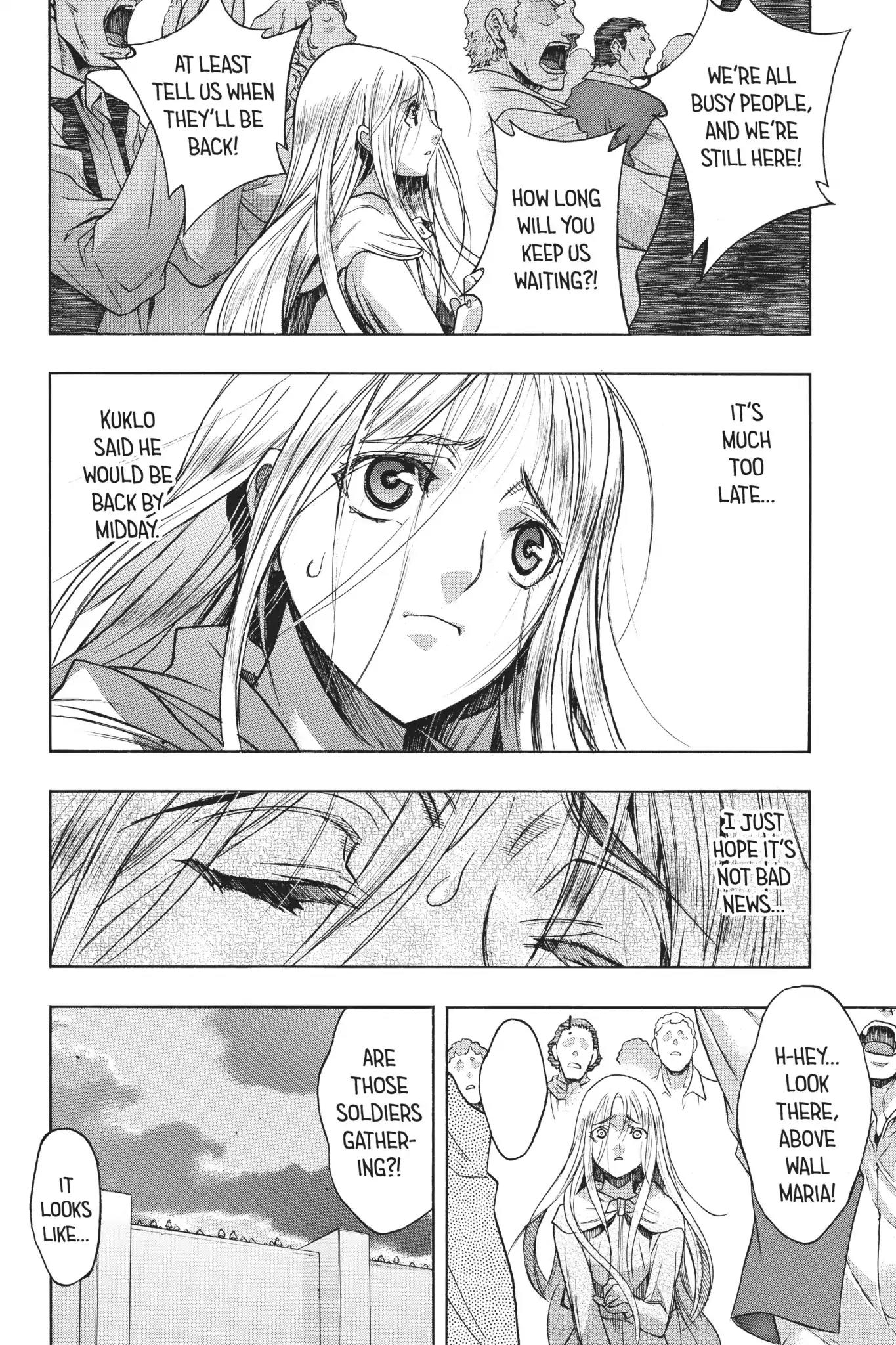 Shingeki no Kyojin - Before the Fall Chapter 10 page 4 - Chapter 10: The Unicorn's Plight