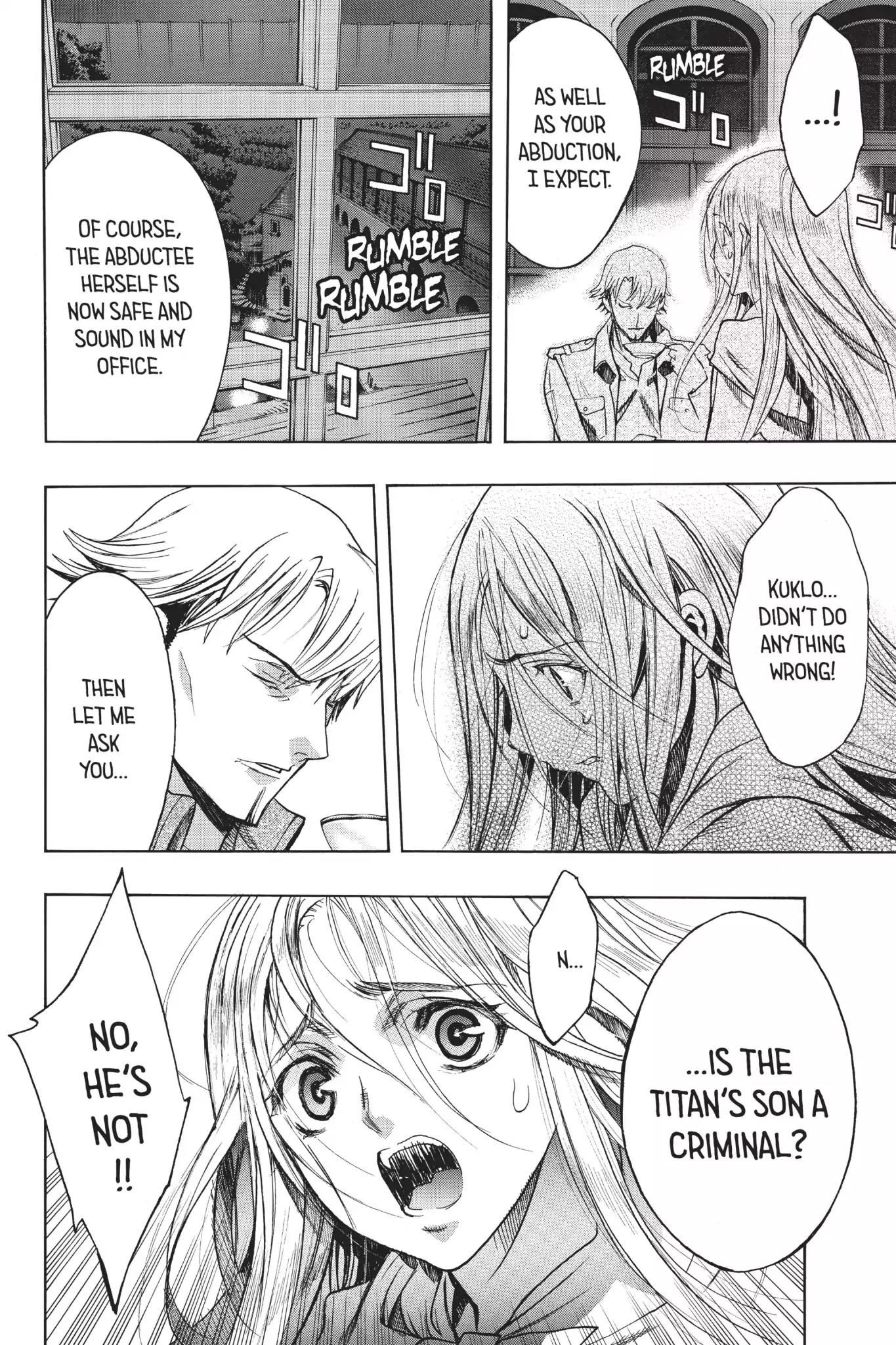 Shingeki no Kyojin - Before the Fall Chapter 10 page 47 - Chapter 10: The Unicorn's Plight
