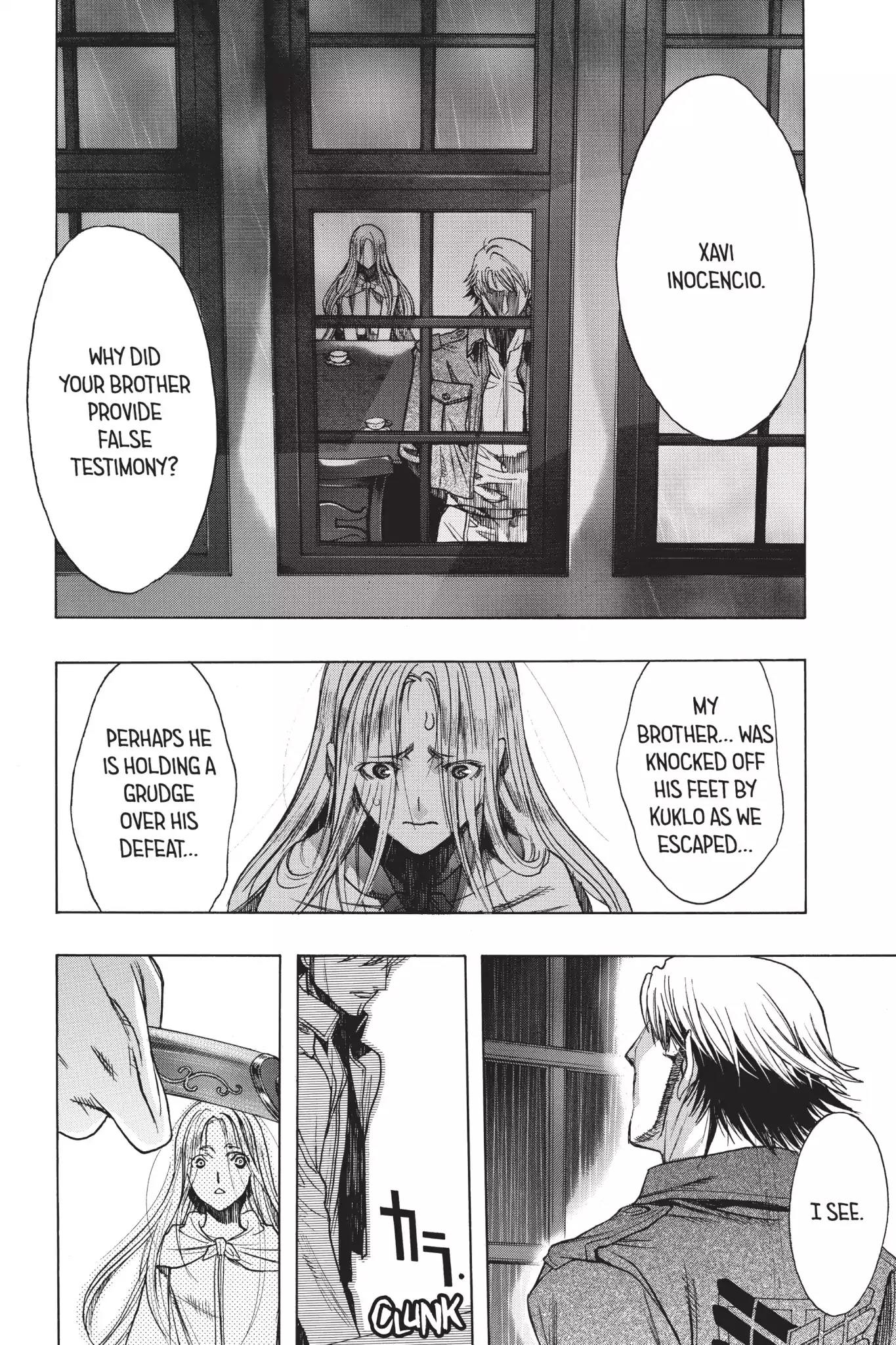 Shingeki no Kyojin - Before the Fall Chapter 11 page 10 - Chapter 11: Serendipity Behind Bars