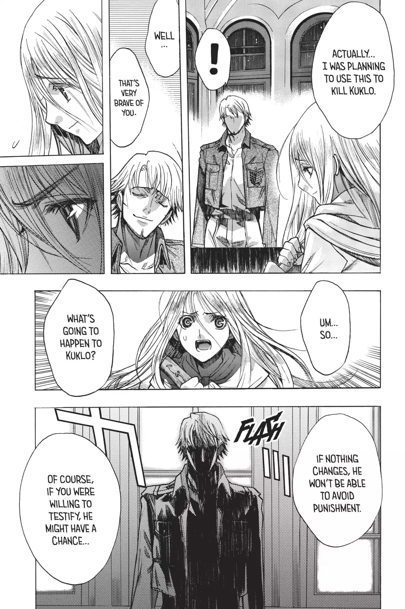 Shingeki no Kyojin - Before the Fall Chapter 11 page 13 - Chapter 11: Serendipity Behind Bars