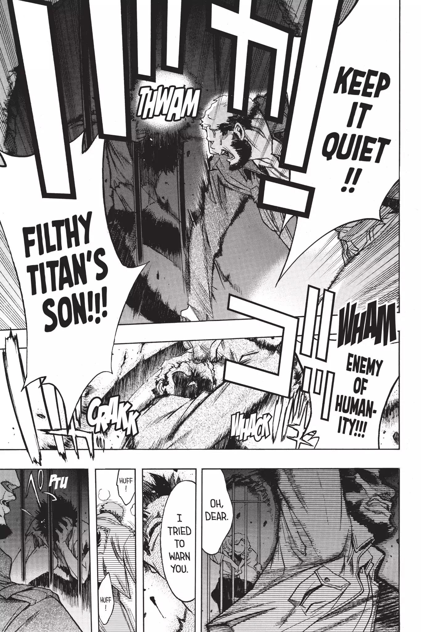 Shingeki no Kyojin - Before the Fall Chapter 11 page 25 - Chapter 11: Serendipity Behind Bars