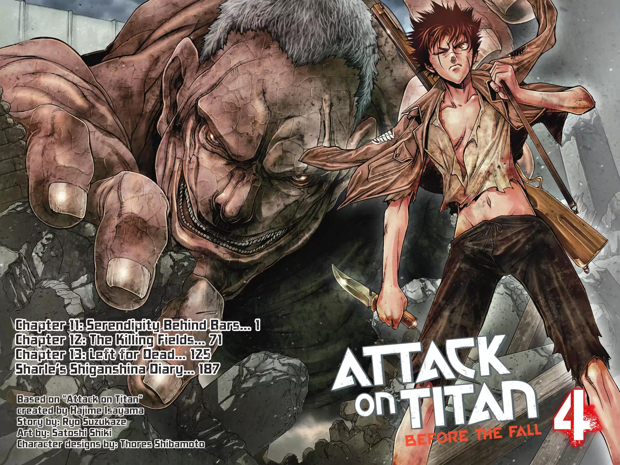 Shingeki no Kyojin - Before the Fall Chapter 11 page 3 - Chapter 11: Serendipity Behind Bars