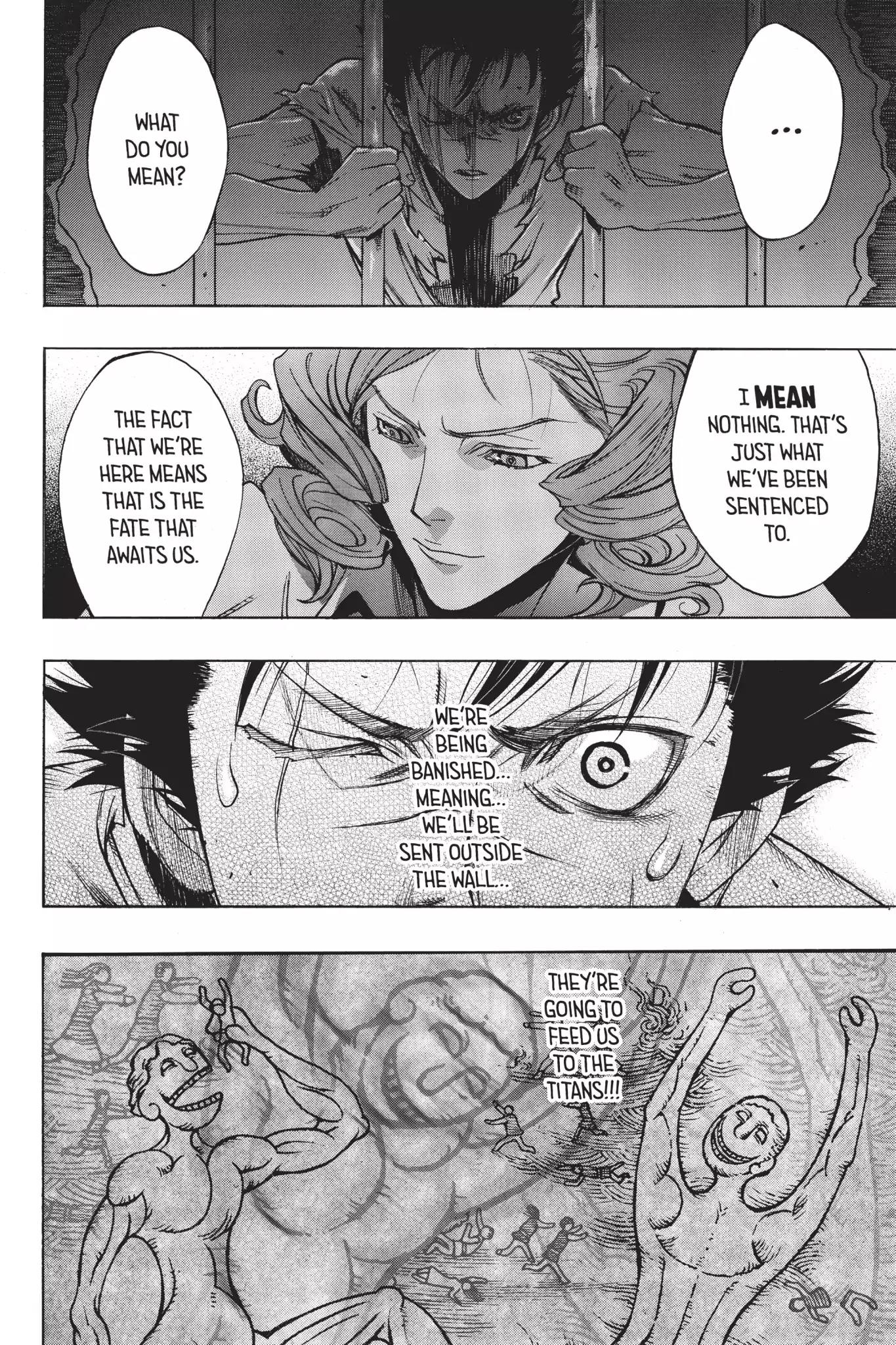 Shingeki no Kyojin - Before the Fall Chapter 11 page 30 - Chapter 11: Serendipity Behind Bars