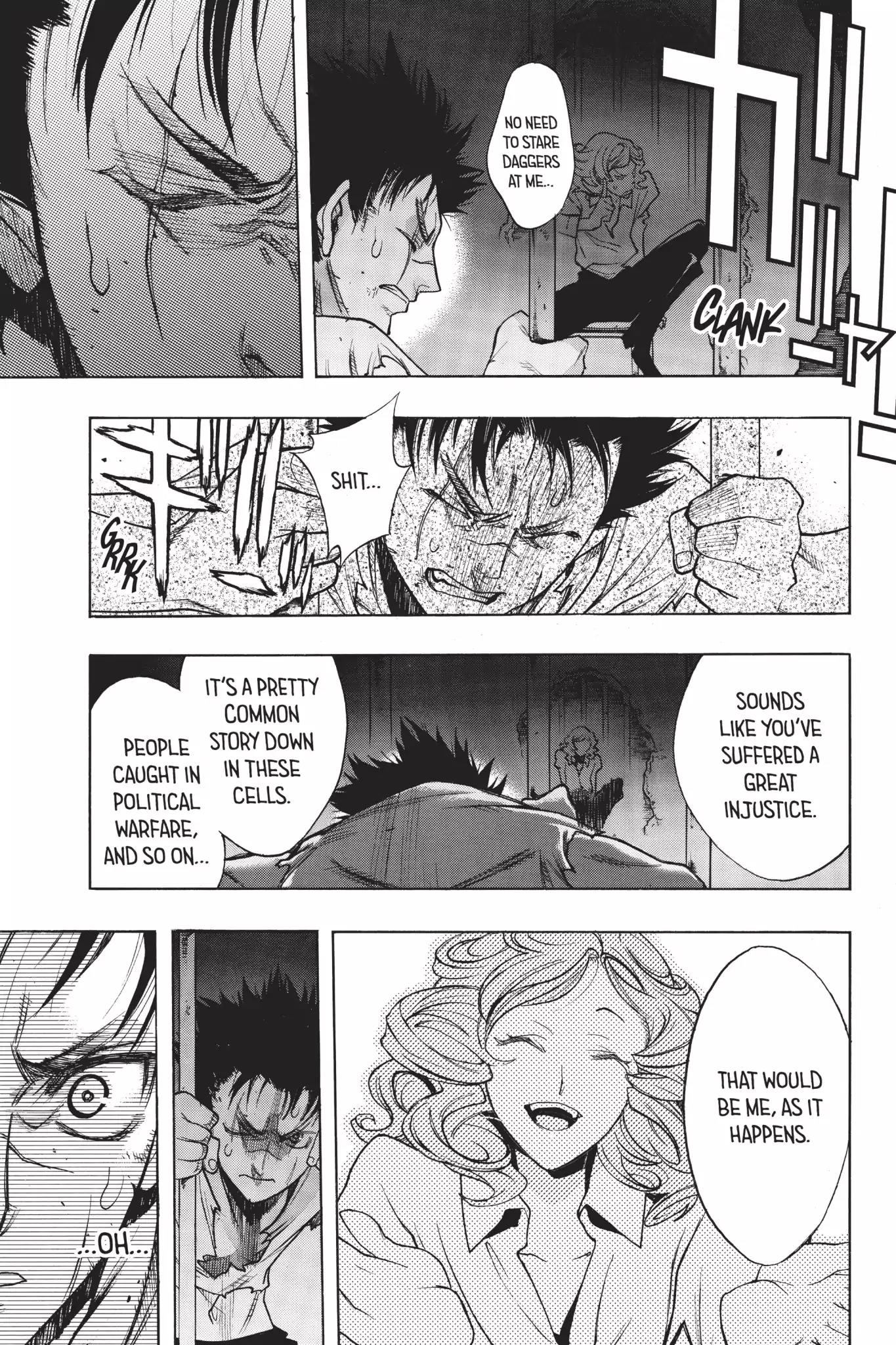 Shingeki no Kyojin - Before the Fall Chapter 11 page 33 - Chapter 11: Serendipity Behind Bars