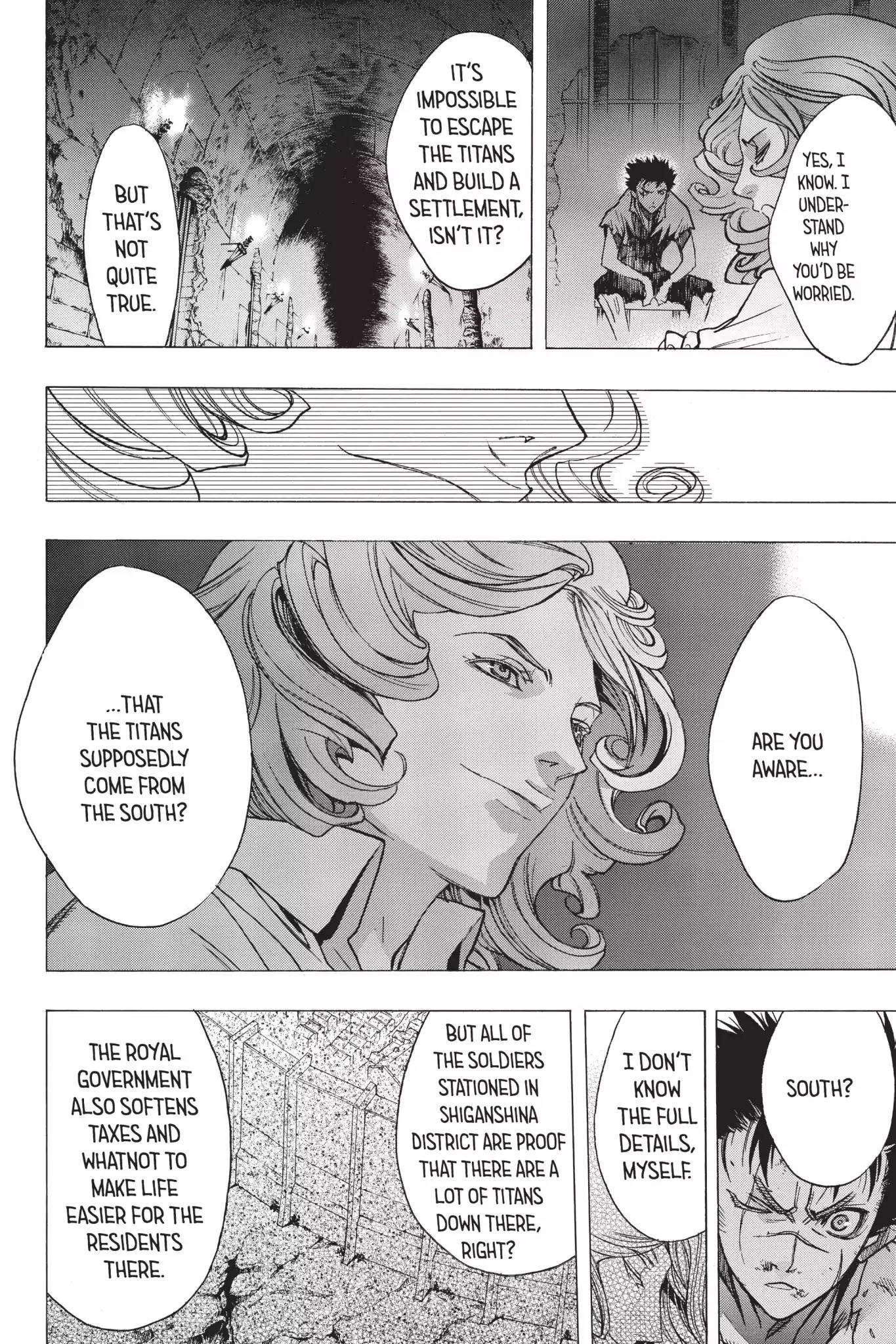Shingeki no Kyojin - Before the Fall Chapter 11 page 36 - Chapter 11: Serendipity Behind Bars