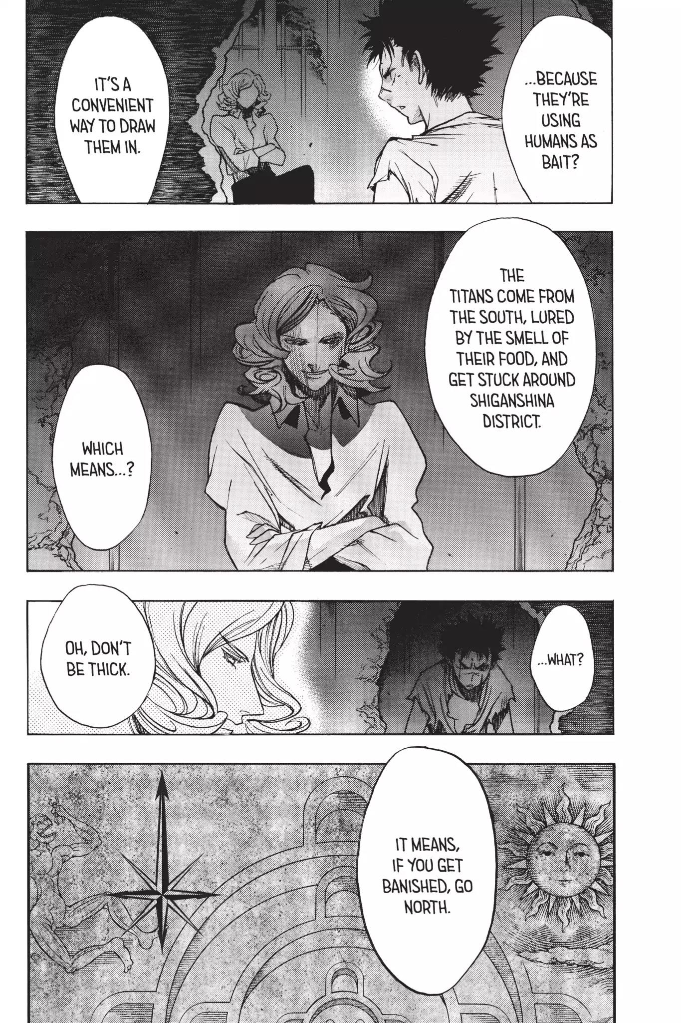 Shingeki no Kyojin - Before the Fall Chapter 11 page 37 - Chapter 11: Serendipity Behind Bars