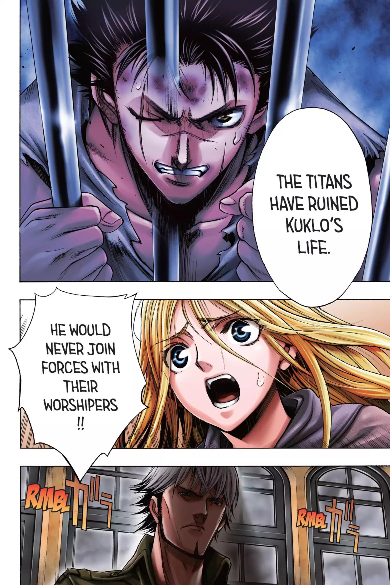 Shingeki no Kyojin - Before the Fall Chapter 11 page 4 - Chapter 11: Serendipity Behind Bars