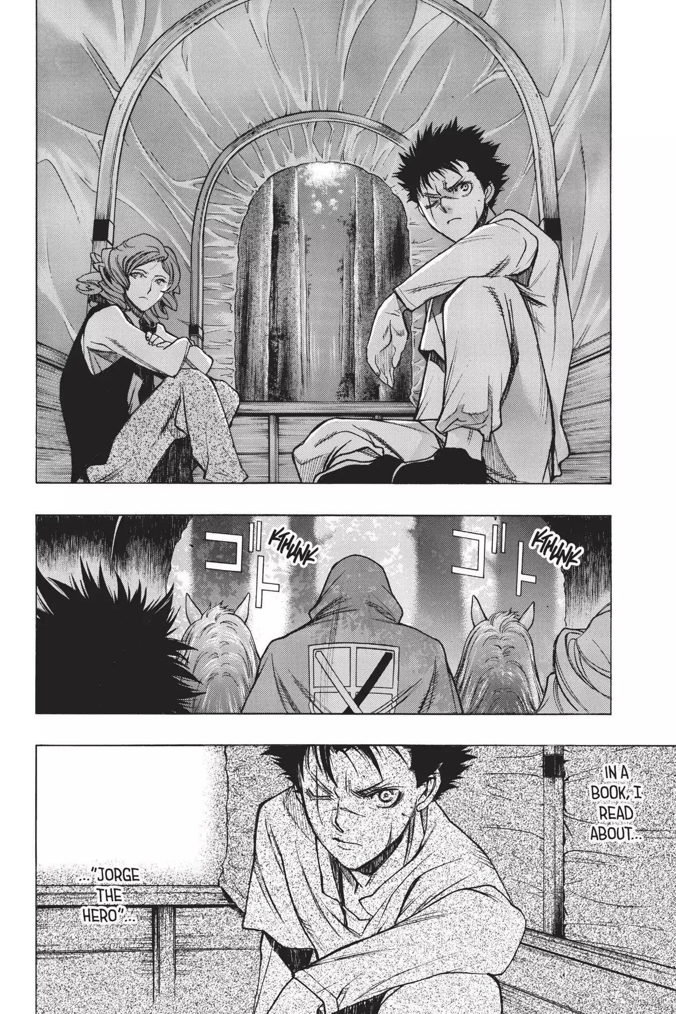 Shingeki no Kyojin - Before the Fall Chapter 13 page 28 - Chapter 13: Left for Dead