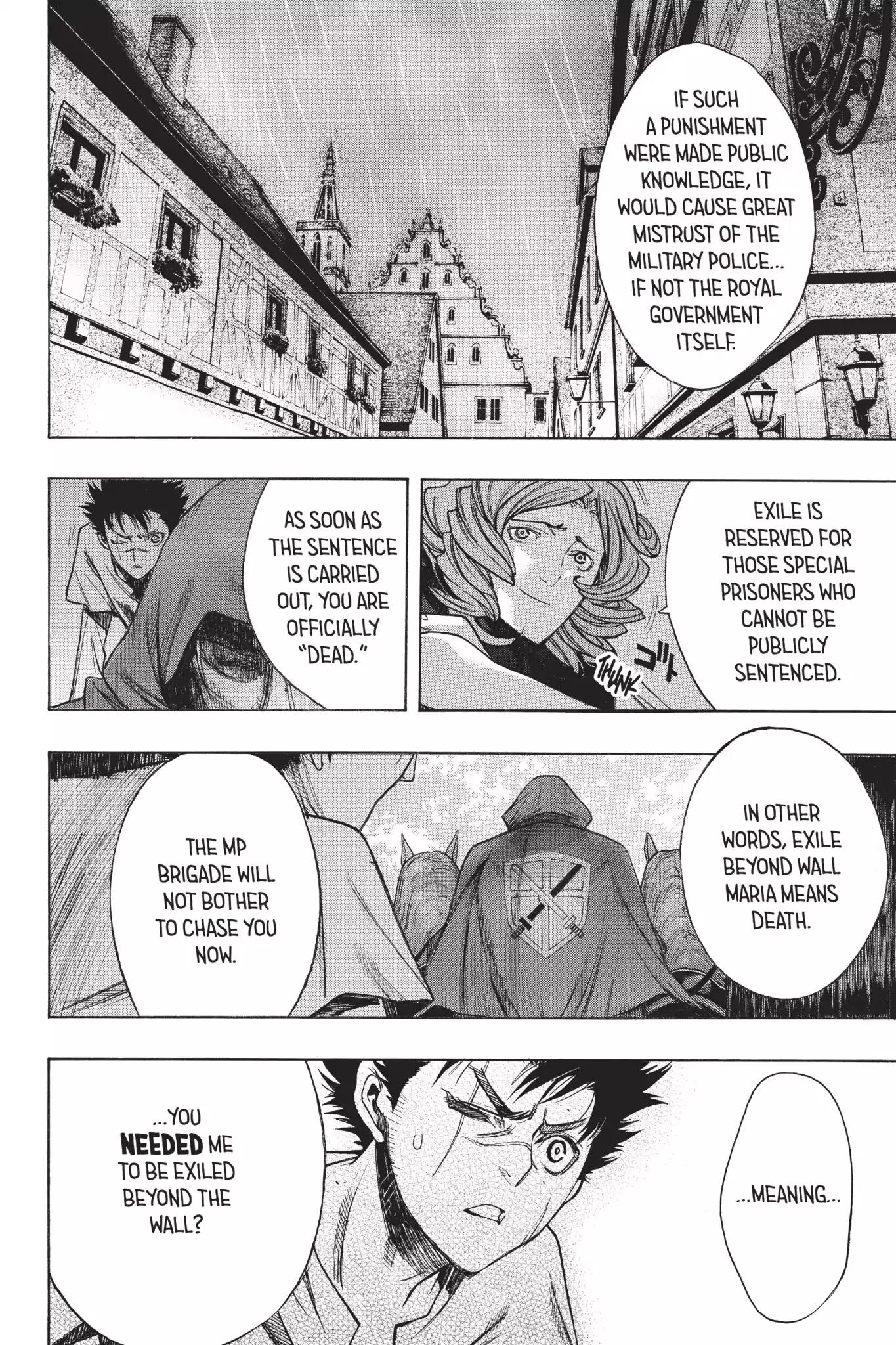 Shingeki no Kyojin - Before the Fall Chapter 13 page 32 - Chapter 13: Left for Dead