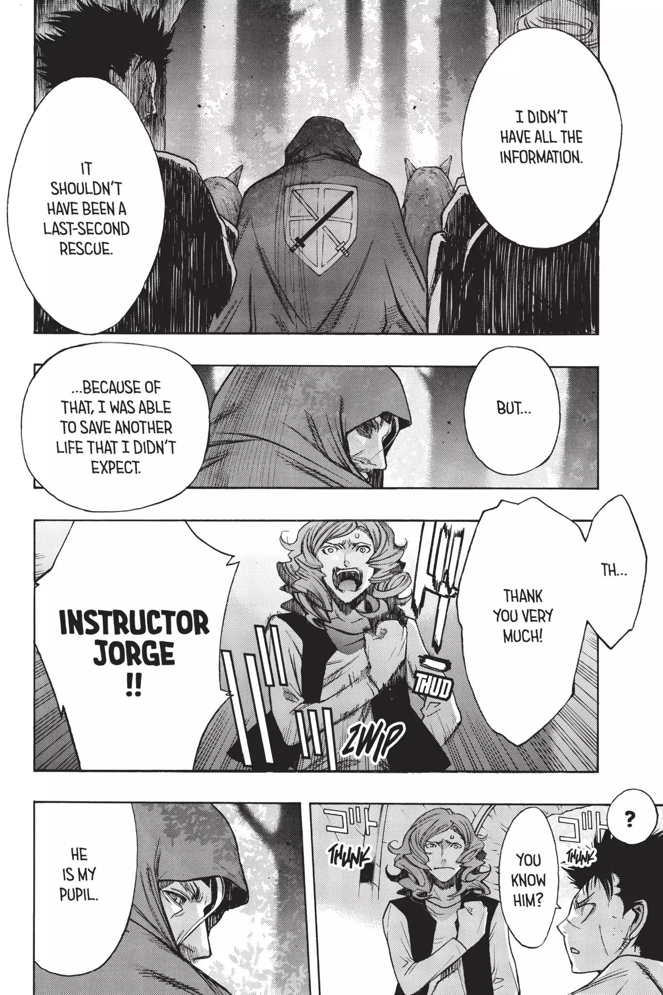 Shingeki no Kyojin - Before the Fall Chapter 13 page 34 - Chapter 13: Left for Dead
