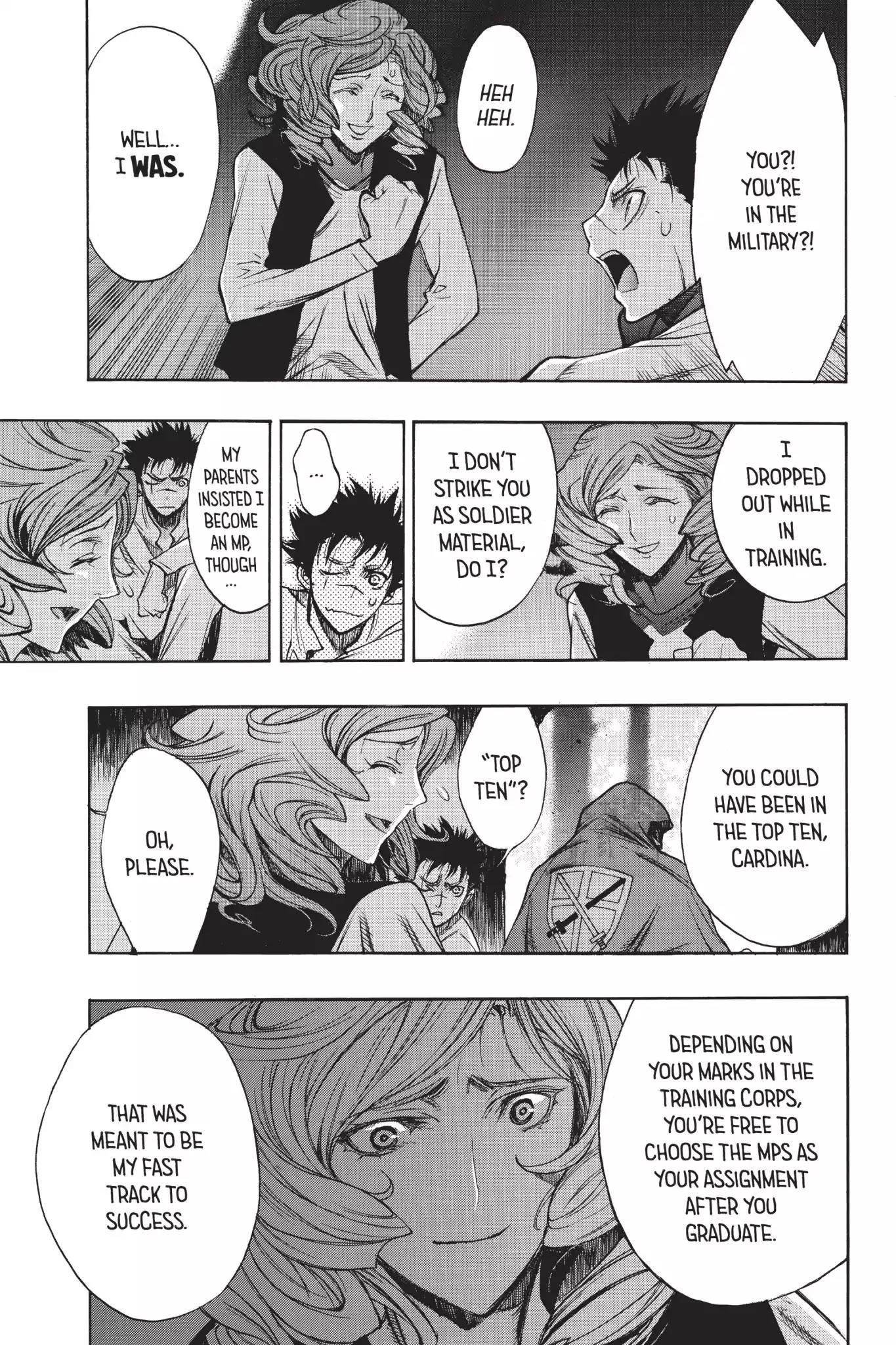 Shingeki no Kyojin - Before the Fall Chapter 13 page 35 - Chapter 13: Left for Dead