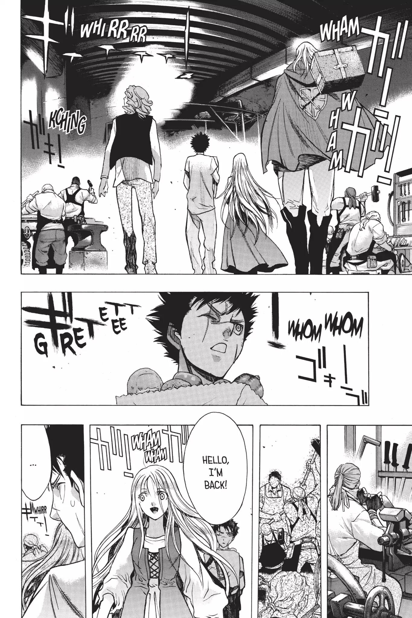 Shingeki no Kyojin - Before the Fall Chapter 14 page 33 - Chapter 14: Visitors to the Industrial City