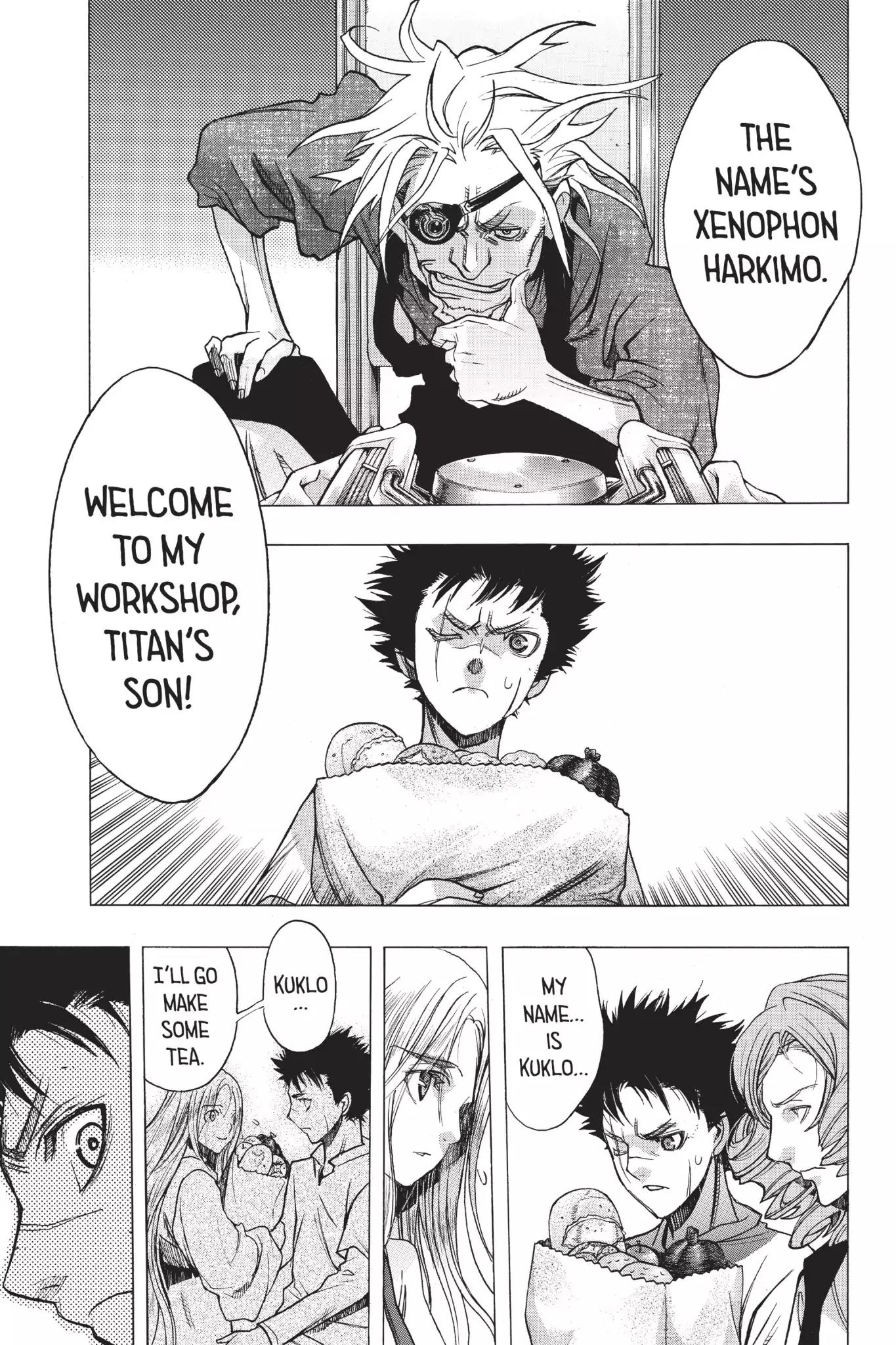 Shingeki no Kyojin - Before the Fall Chapter 14 page 42 - Chapter 14: Visitors to the Industrial City