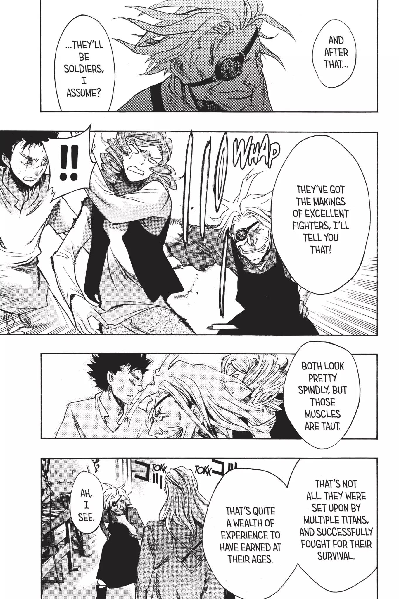 Shingeki no Kyojin - Before the Fall Chapter 14 page 46 - Chapter 14: Visitors to the Industrial City