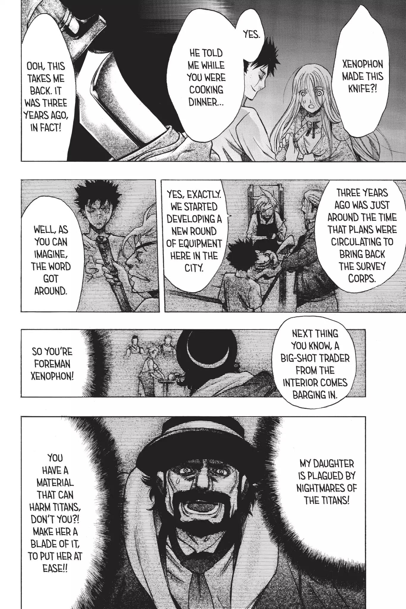 Shingeki no Kyojin - Before the Fall Chapter 15 page 38 - Chapter 15: Visions of the Future