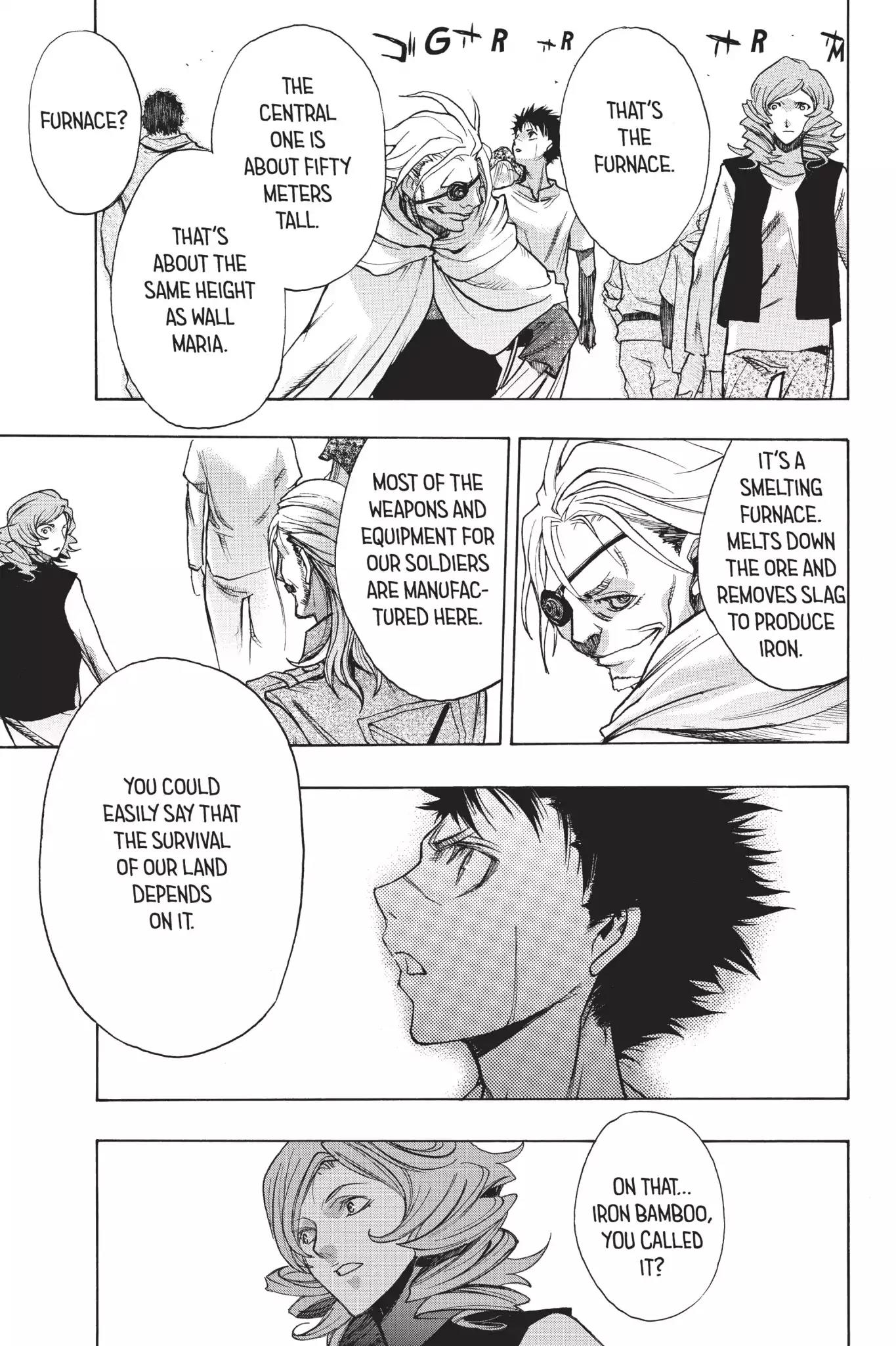 Shingeki no Kyojin - Before the Fall Chapter 16 page 14 - Chapter 16: Thicket of Iron Bamboo