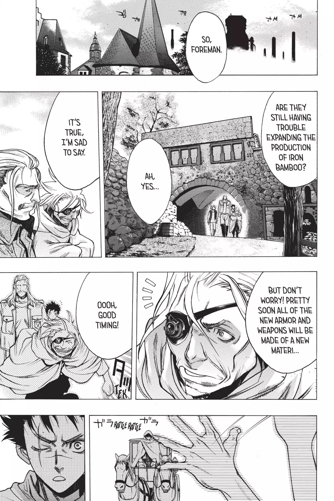 Shingeki no Kyojin - Before the Fall Chapter 16 page 16 - Chapter 16: Thicket of Iron Bamboo