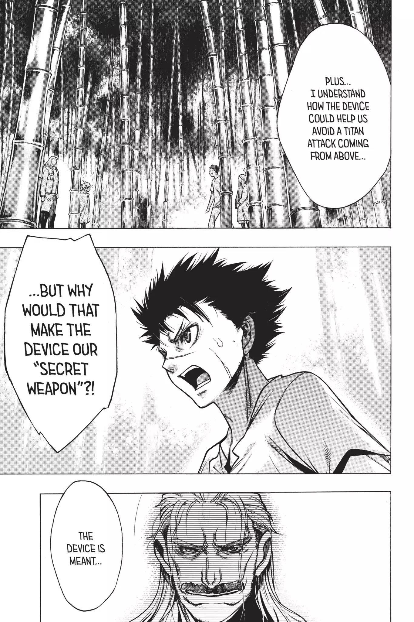 Shingeki no Kyojin - Before the Fall Chapter 16 page 37 - Chapter 16: Thicket of Iron Bamboo