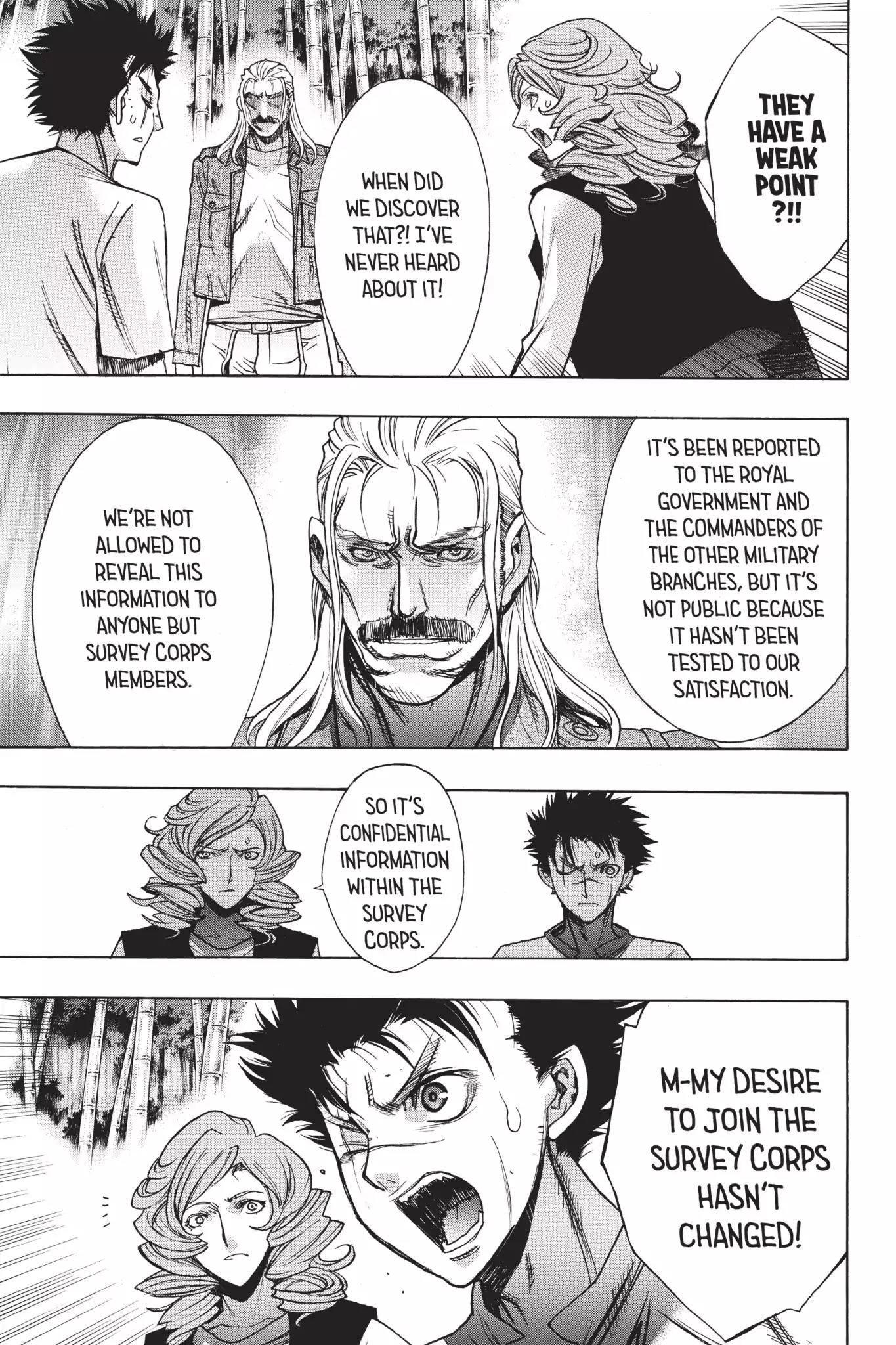 Shingeki no Kyojin - Before the Fall Chapter 16 page 39 - Chapter 16: Thicket of Iron Bamboo
