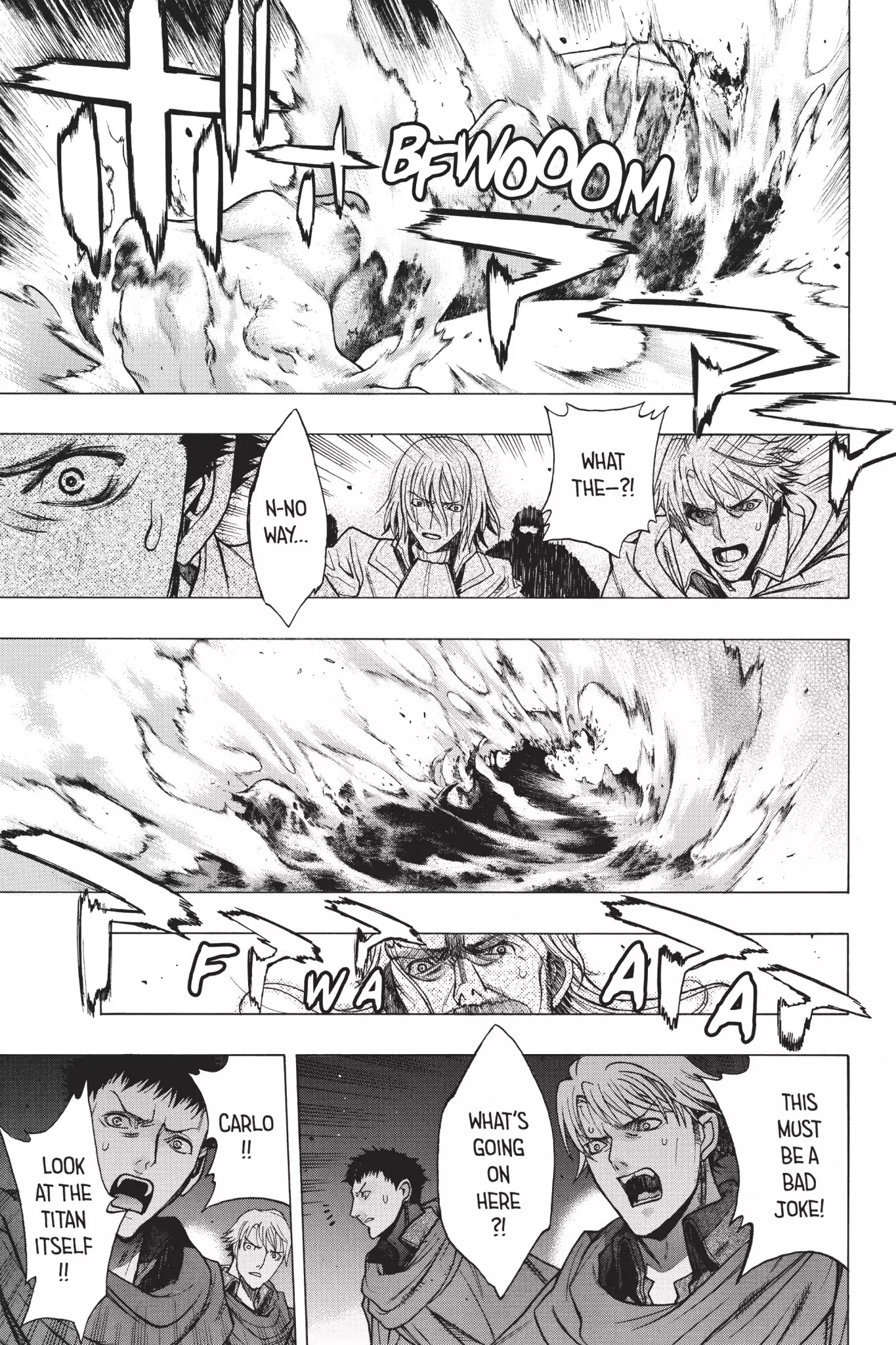 Shingeki no Kyojin - Before the Fall Chapter 17 page 22 - Chapter 17: The Corps Collapses