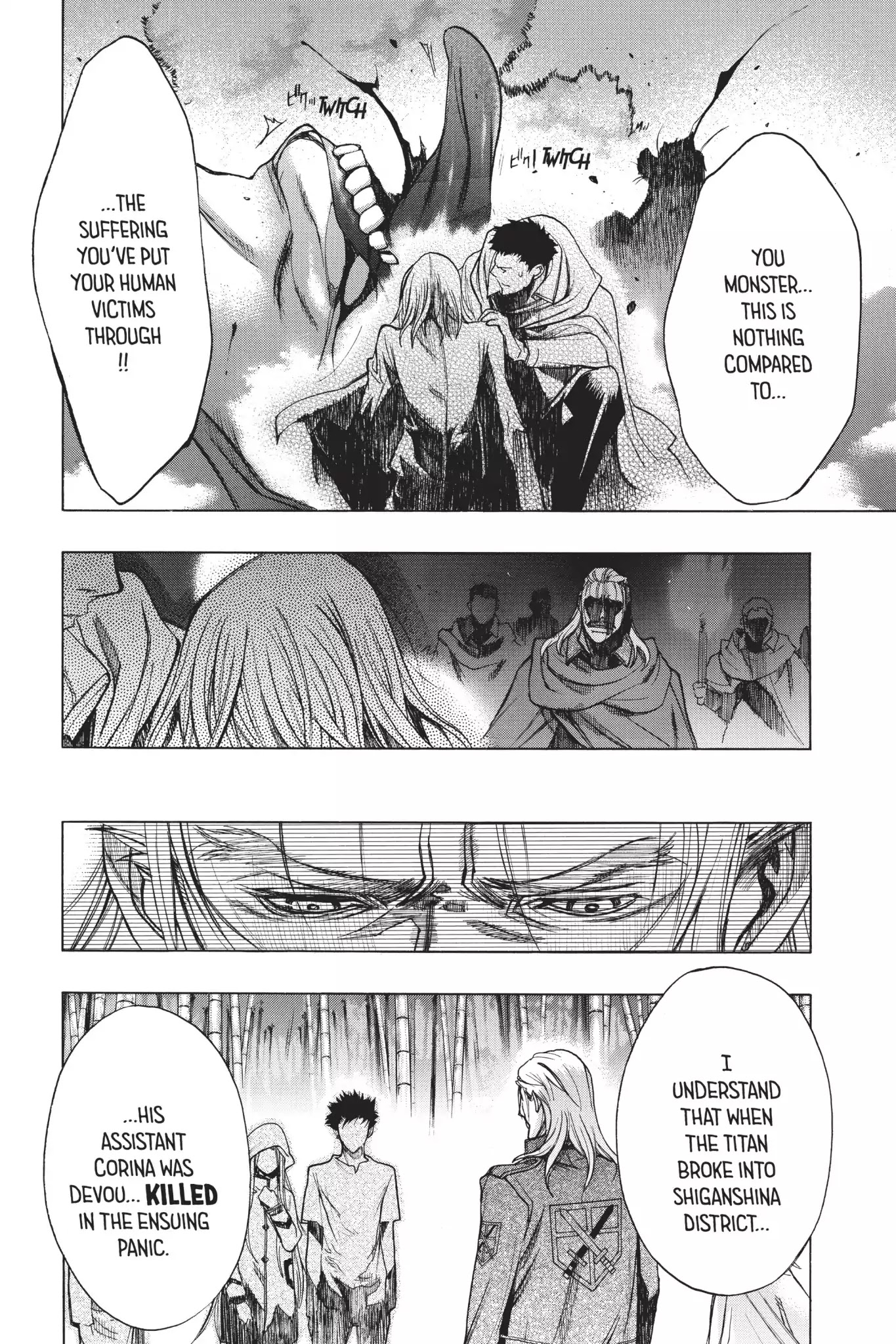 Shingeki no Kyojin - Before the Fall Chapter 17 page 37 - Chapter 17: The Corps Collapses