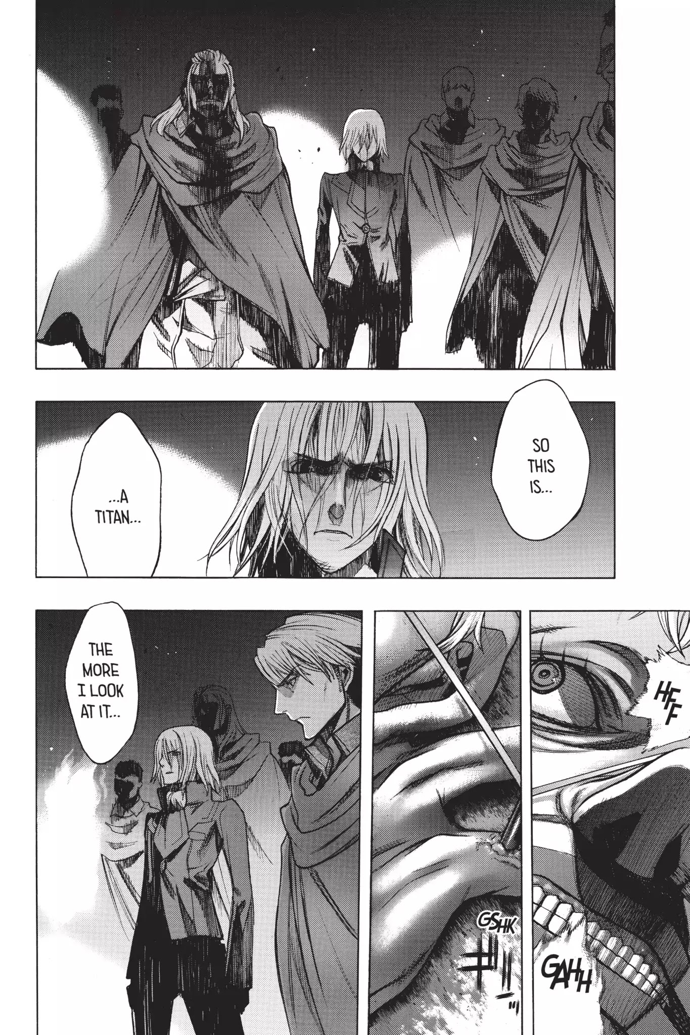 Shingeki no Kyojin - Before the Fall Chapter 17 page 9 - Chapter 17: The Corps Collapses
