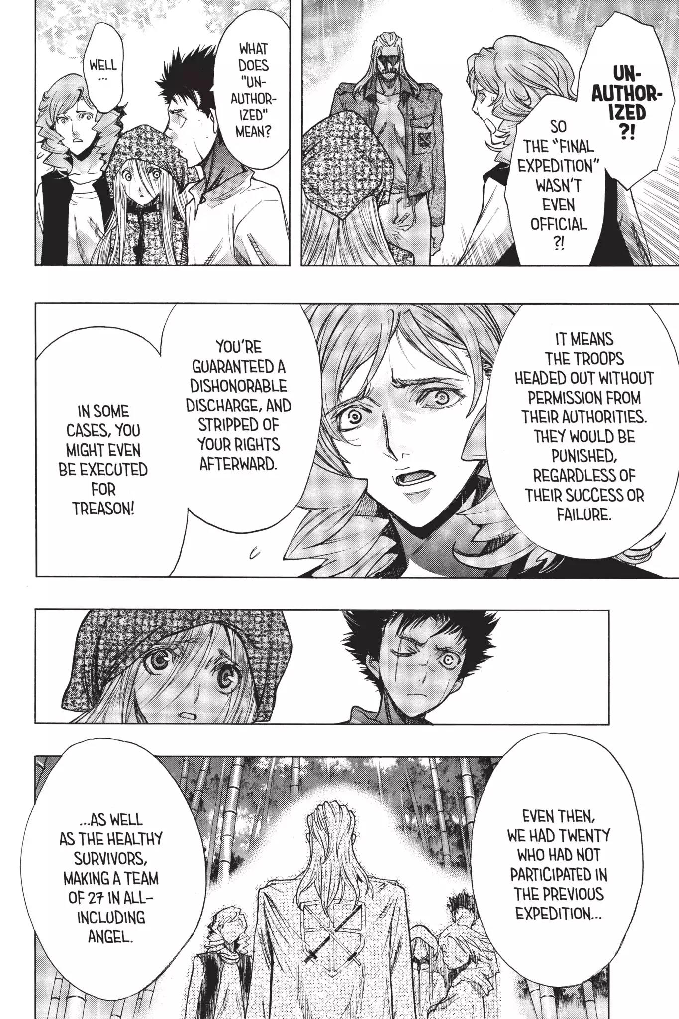 Shingeki no Kyojin - Before the Fall Chapter 19 page 22 - Chapter 19 : Oath in the Bamboo Thicket