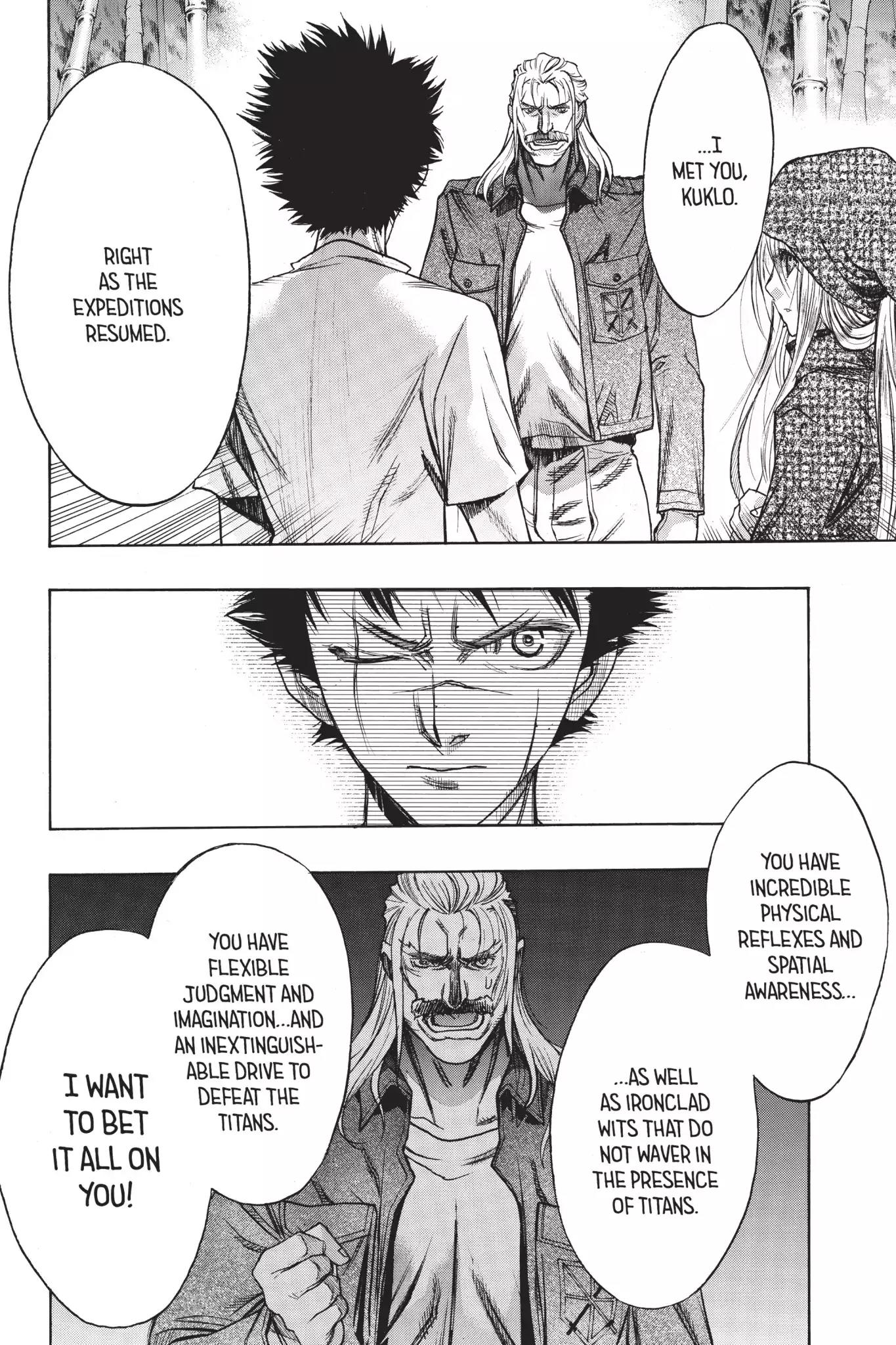 Shingeki no Kyojin - Before the Fall Chapter 19 page 30 - Chapter 19 : Oath in the Bamboo Thicket