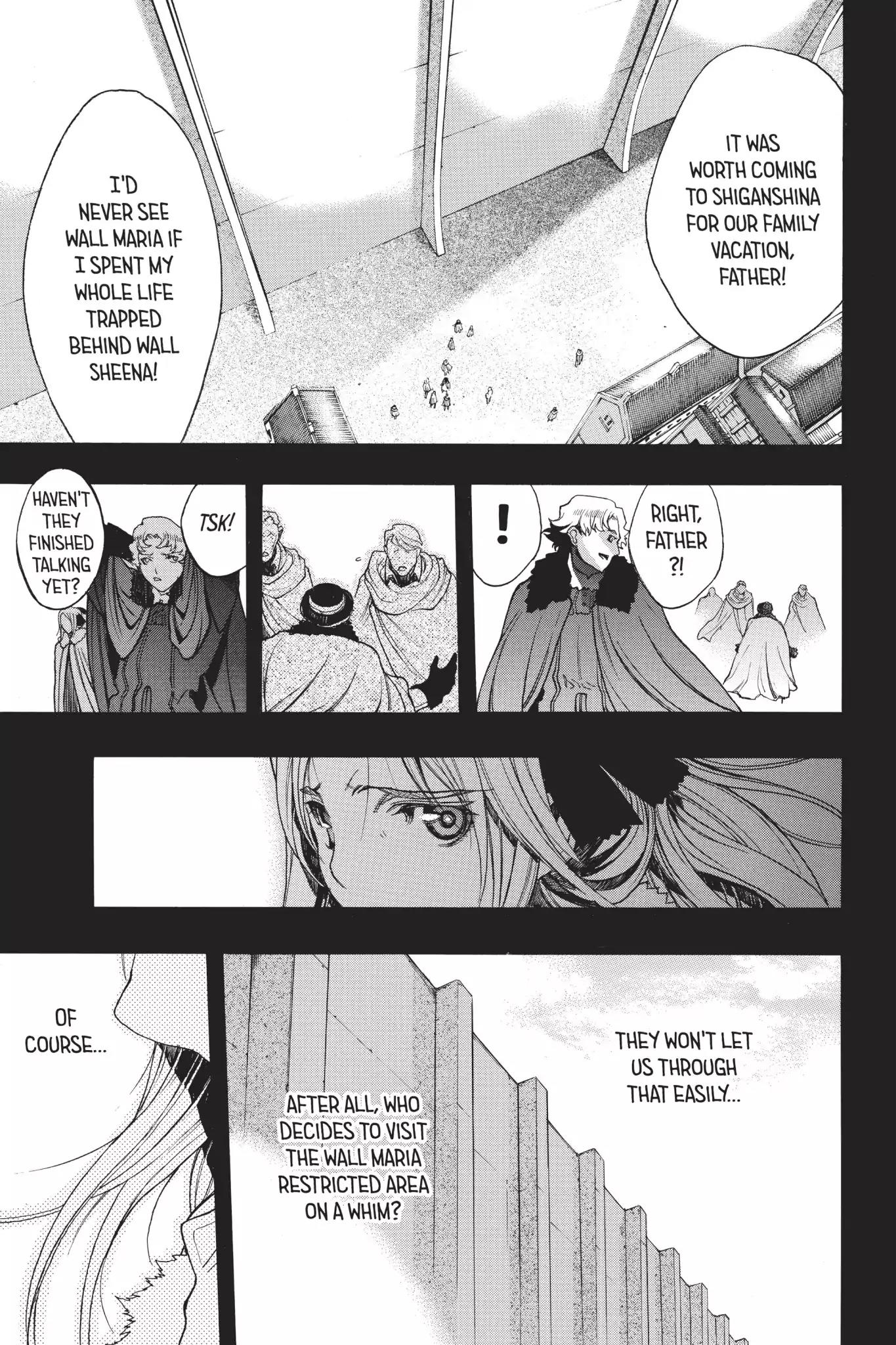 Shingeki no Kyojin - Before the Fall Chapter 2 page 37 - Chapter 2: Her Determination