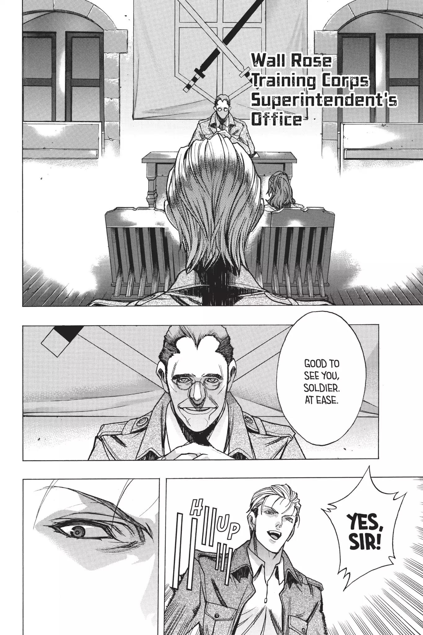 Shingeki no Kyojin - Before the Fall Chapter 20 page 3 - Chapter 20 : The Quickening of Ambition