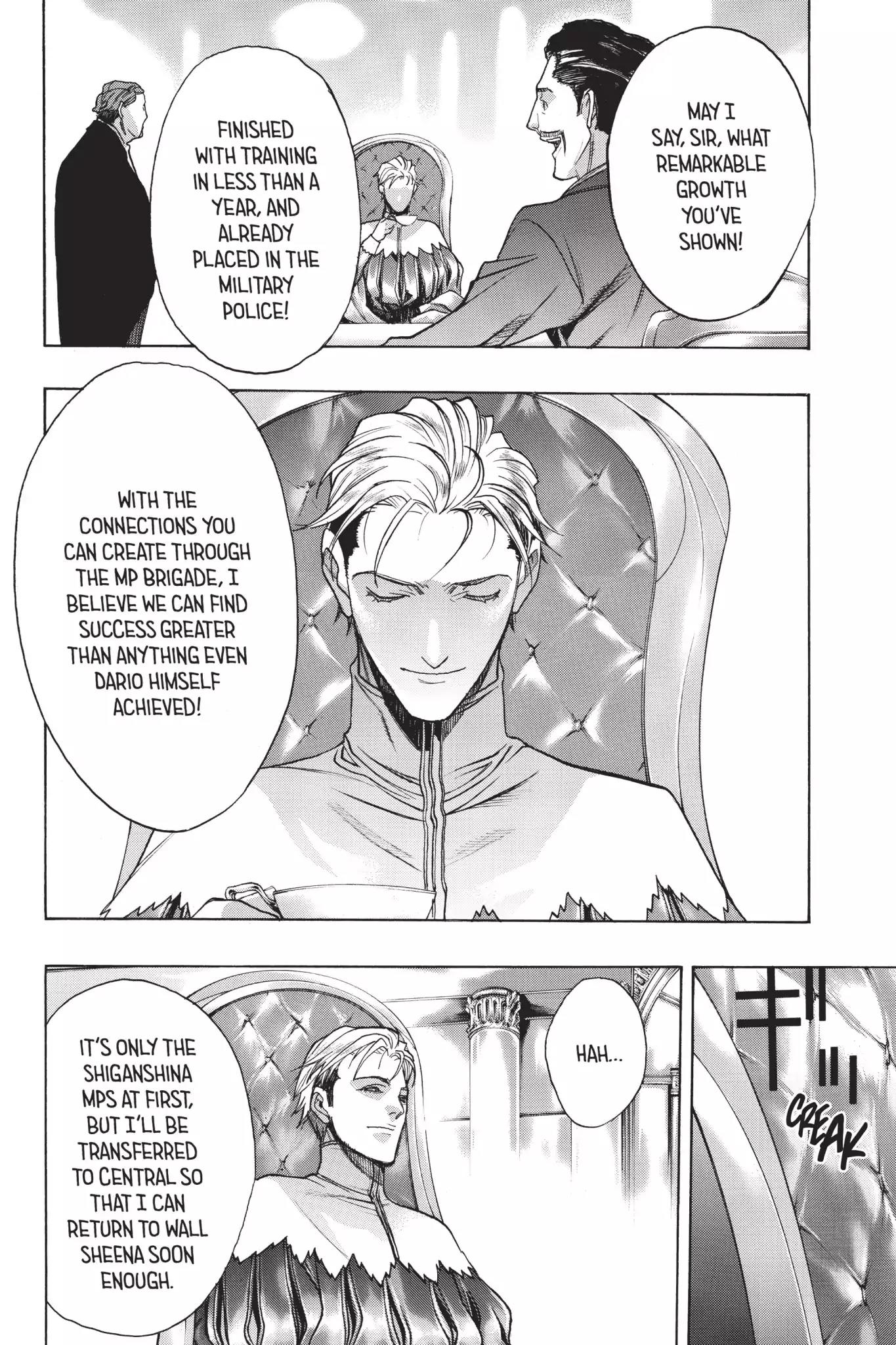 Shingeki no Kyojin - Before the Fall Chapter 20 page 36 - Chapter 20 : The Quickening of Ambition