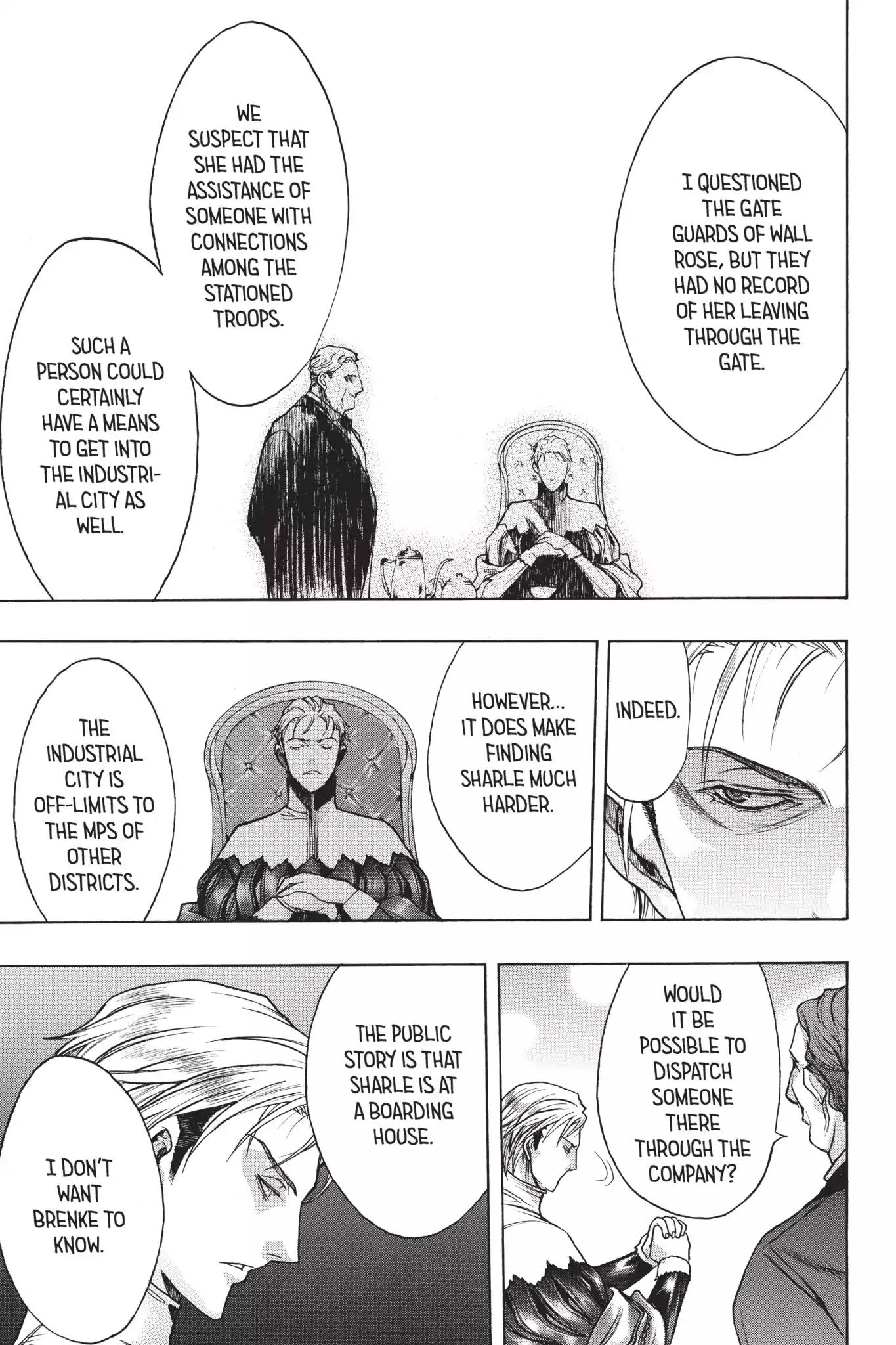 Shingeki no Kyojin - Before the Fall Chapter 20 page 43 - Chapter 20 : The Quickening of Ambition