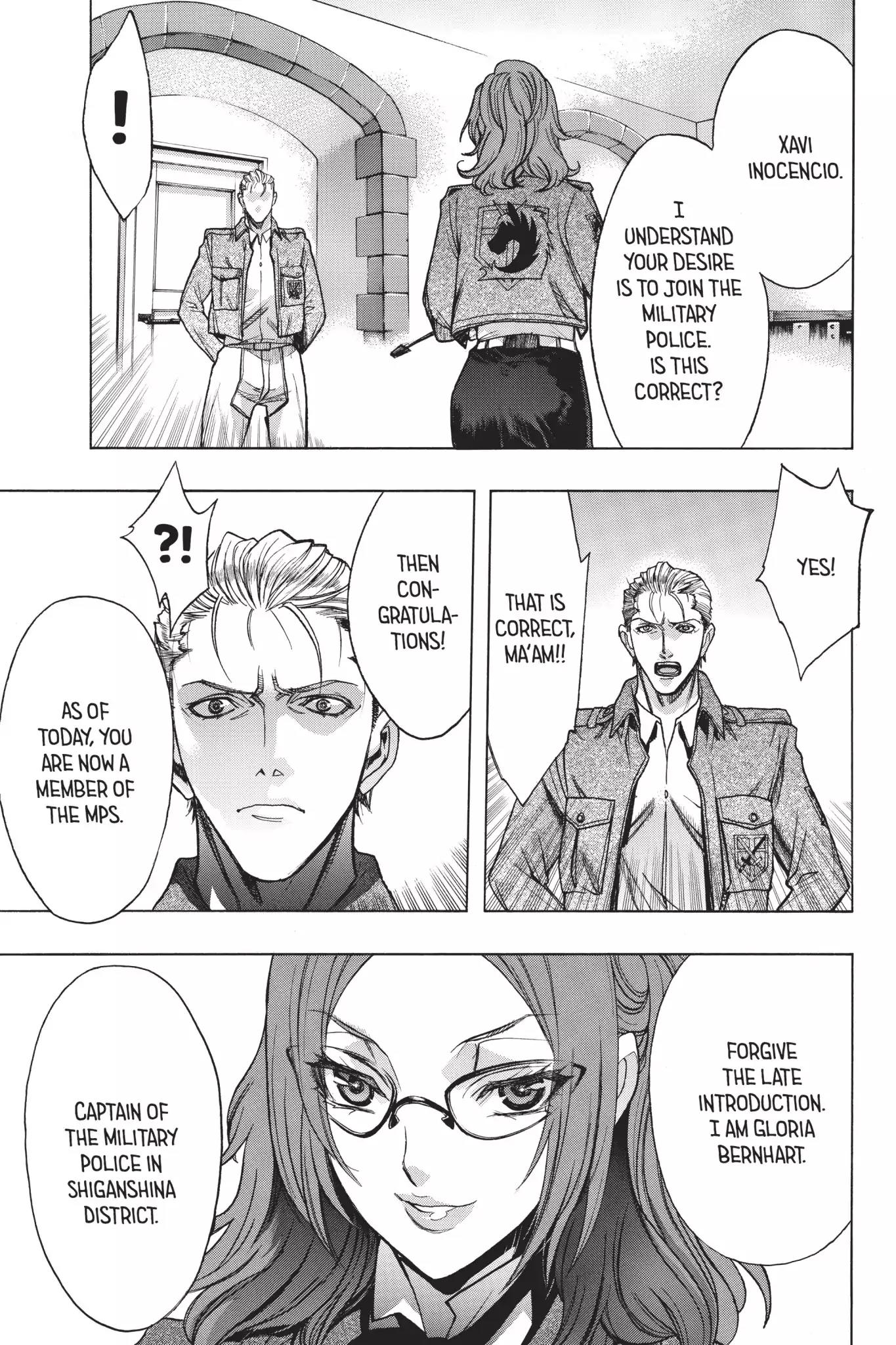Shingeki no Kyojin - Before the Fall Chapter 20 page 6 - Chapter 20 : The Quickening of Ambition