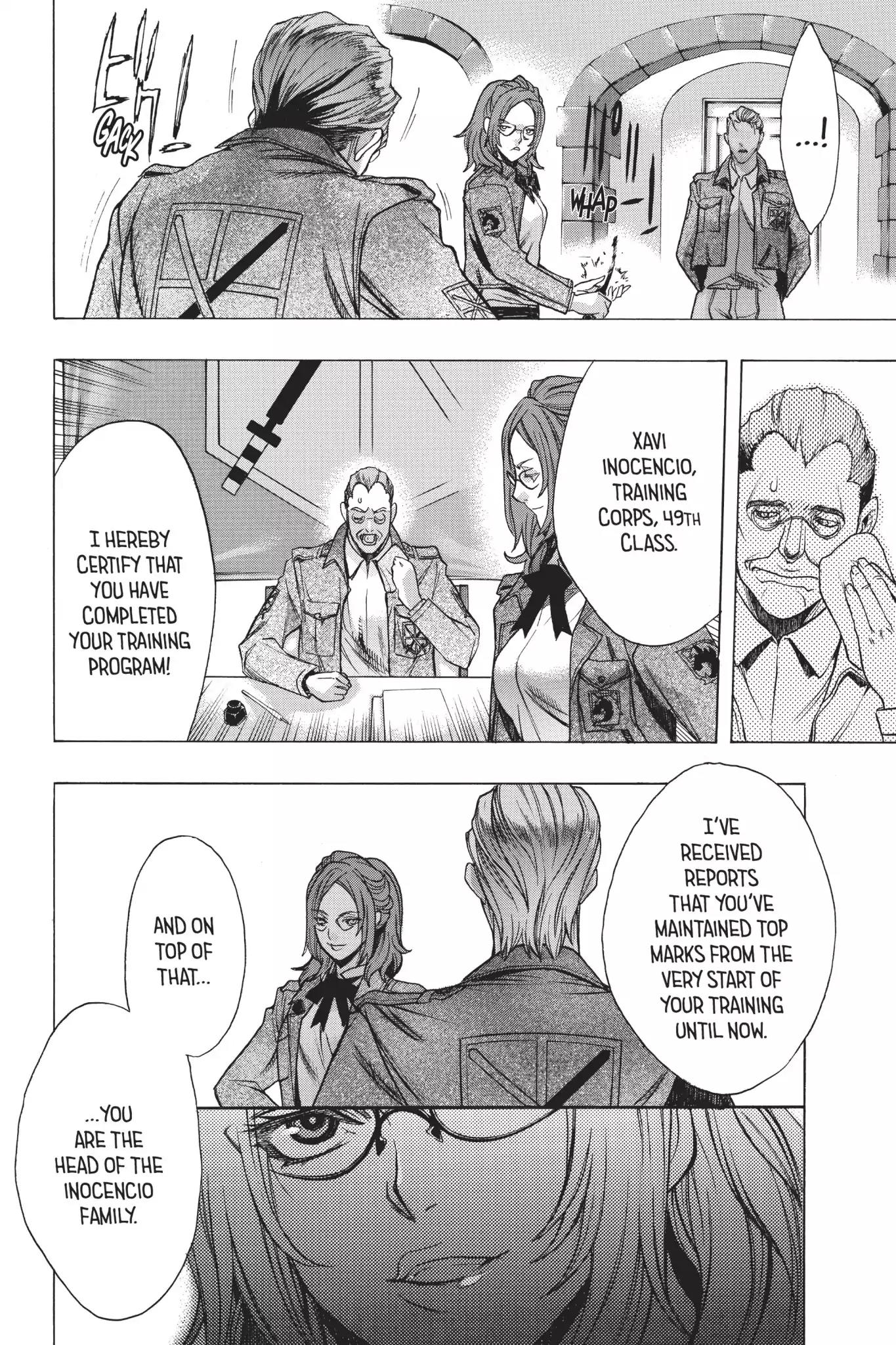 Shingeki no Kyojin - Before the Fall Chapter 20 page 7 - Chapter 20 : The Quickening of Ambition