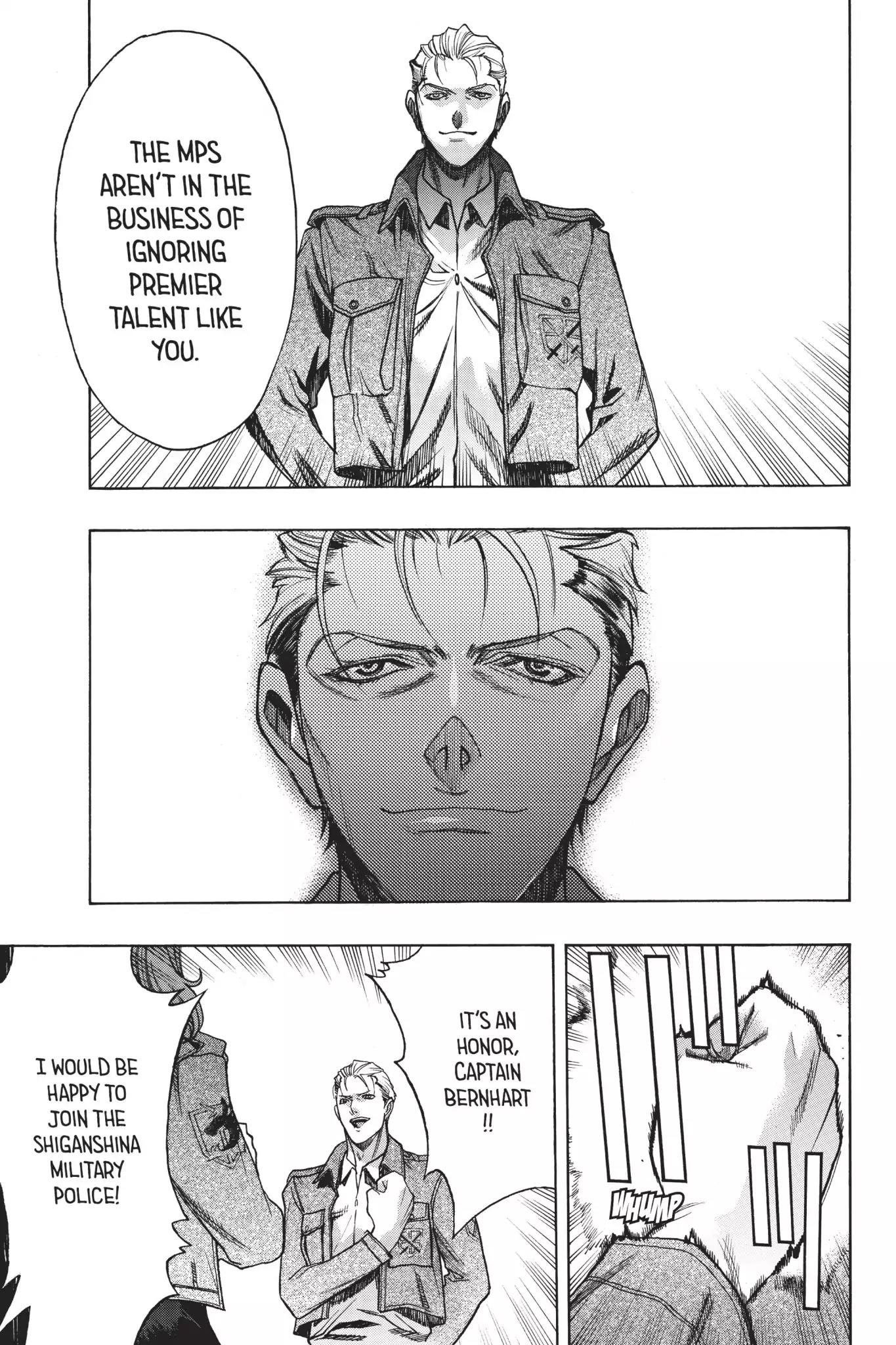 Shingeki no Kyojin - Before the Fall Chapter 20 page 8 - Chapter 20 : The Quickening of Ambition