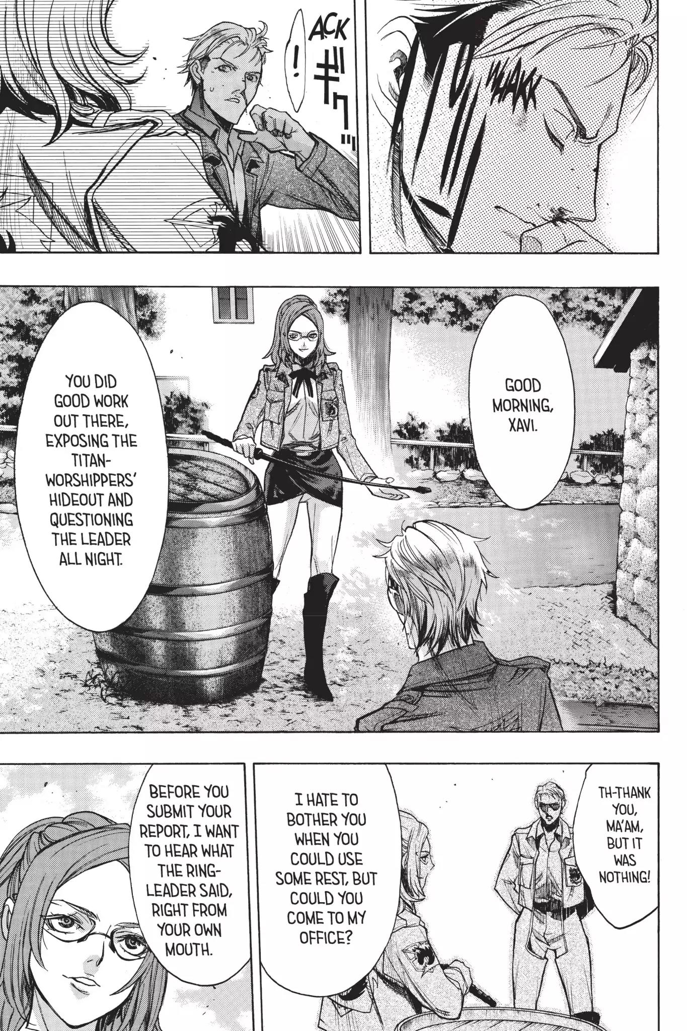 Shingeki no Kyojin - Before the Fall Chapter 21 page 21 - Chapter 21 : Den of Treachery