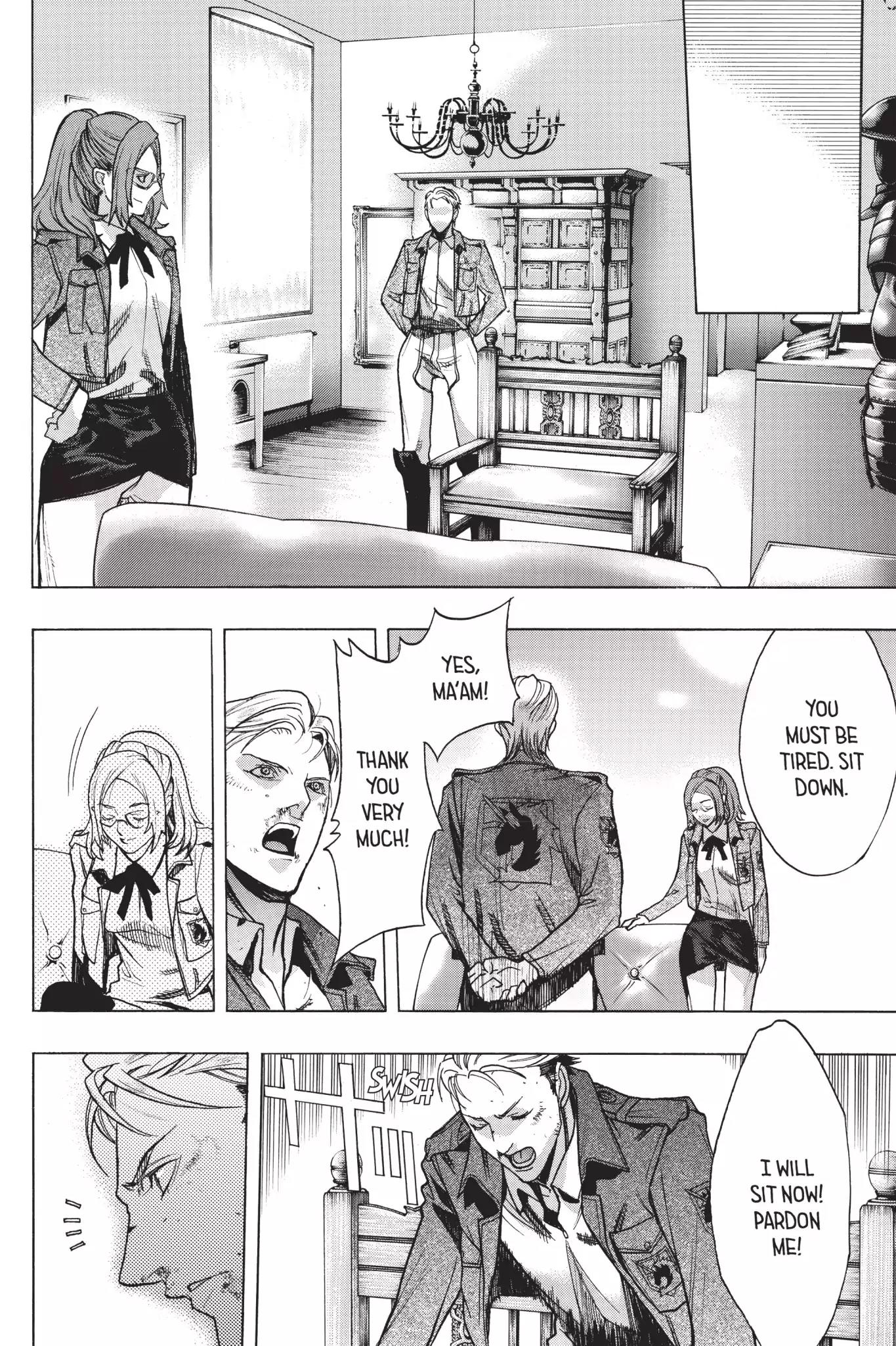 Shingeki no Kyojin - Before the Fall Chapter 21 page 22 - Chapter 21 : Den of Treachery