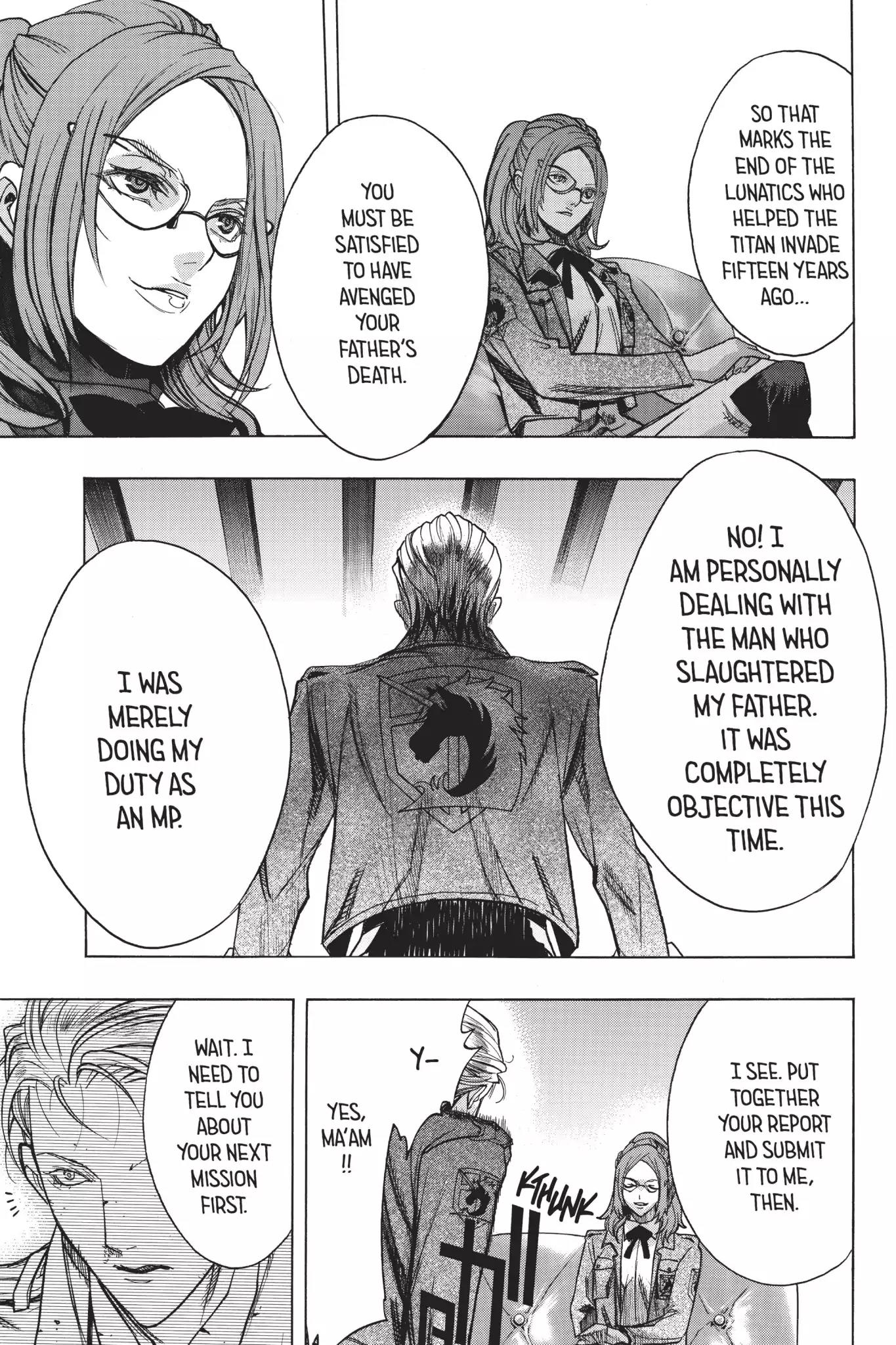 Shingeki no Kyojin - Before the Fall Chapter 21 page 27 - Chapter 21 : Den of Treachery