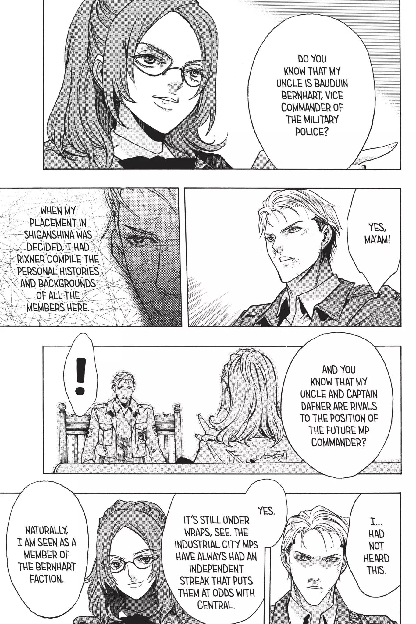 Shingeki no Kyojin - Before the Fall Chapter 21 page 29 - Chapter 21 : Den of Treachery