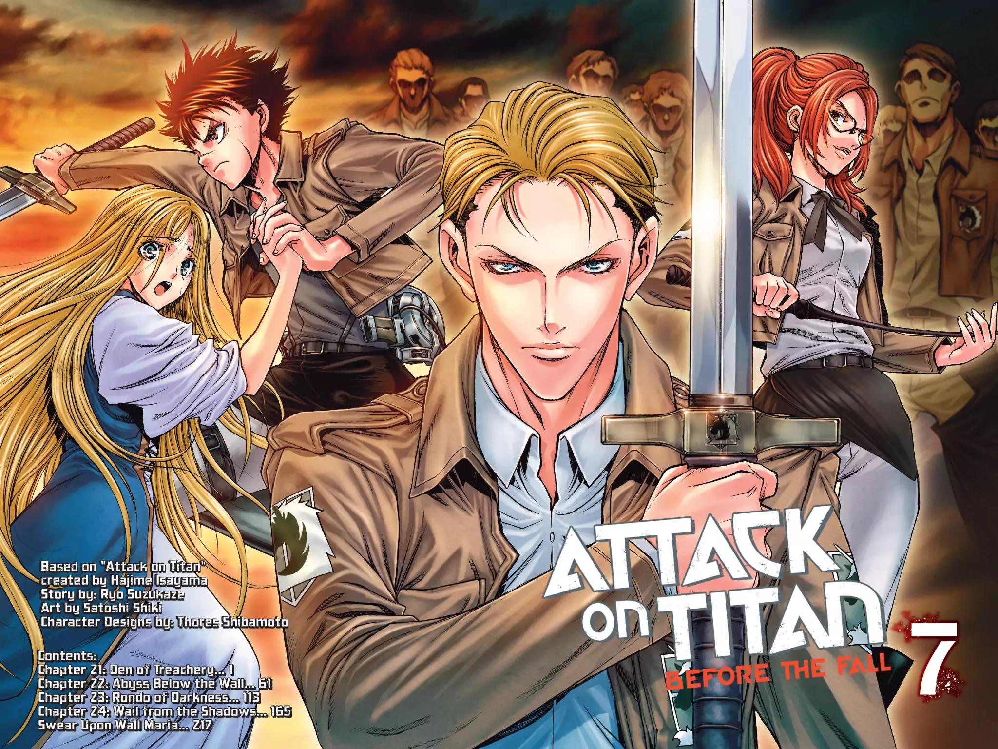 Shingeki no Kyojin - Before the Fall Chapter 21 page 3 - Chapter 21 : Den of Treachery